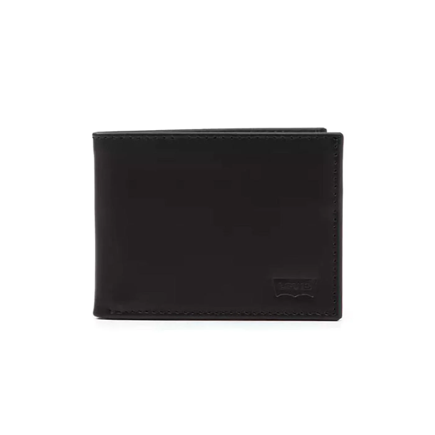 Batwing Bifold ID Caviat Leather Black - Portafogli Nero  ACCESSORI LEVIS - Image 2