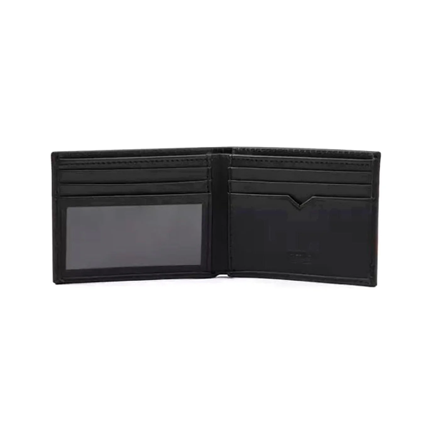 Batwing Bifold ID Caviat Leather Black - Portafogli Nero  ACCESSORI LEVIS - Image 3