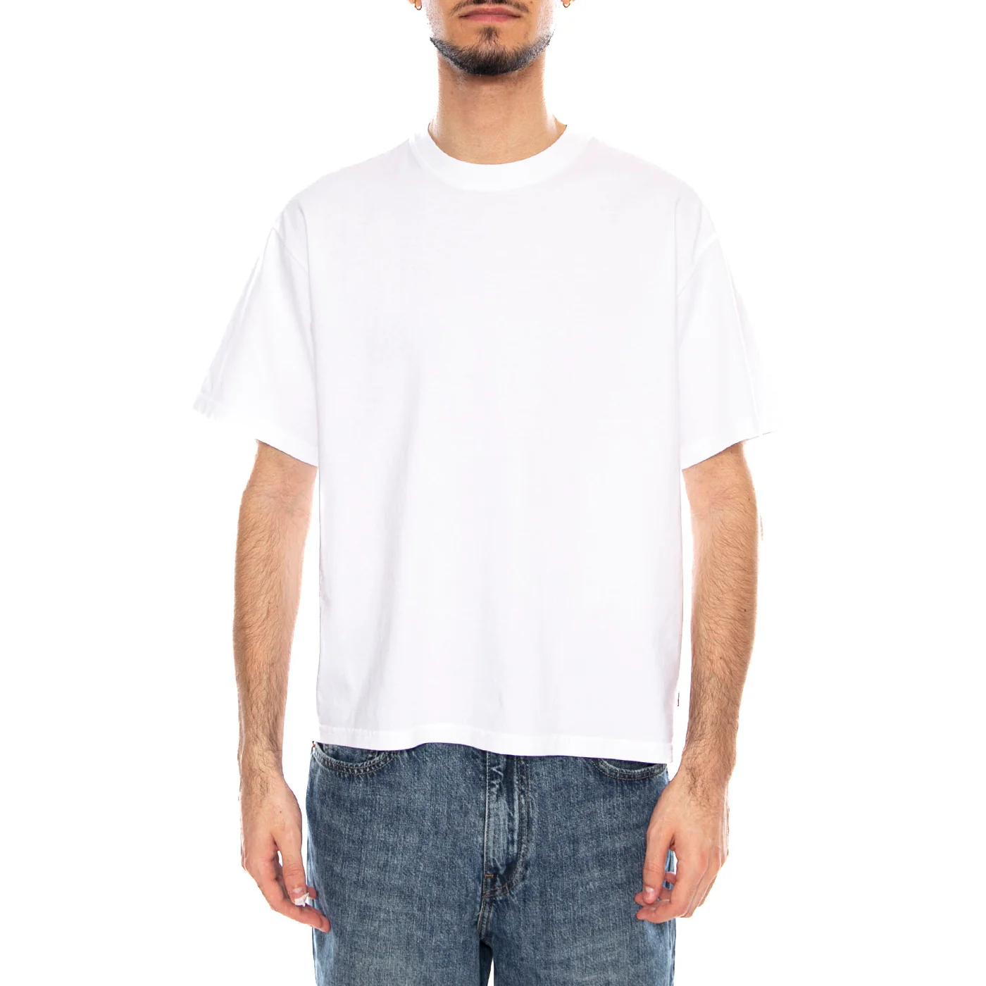 Boxy SS Tee - Garment Dye Jet Black - Maglietta Girocollo Uomo Bianca  Uomo LEVIS - Image 2
