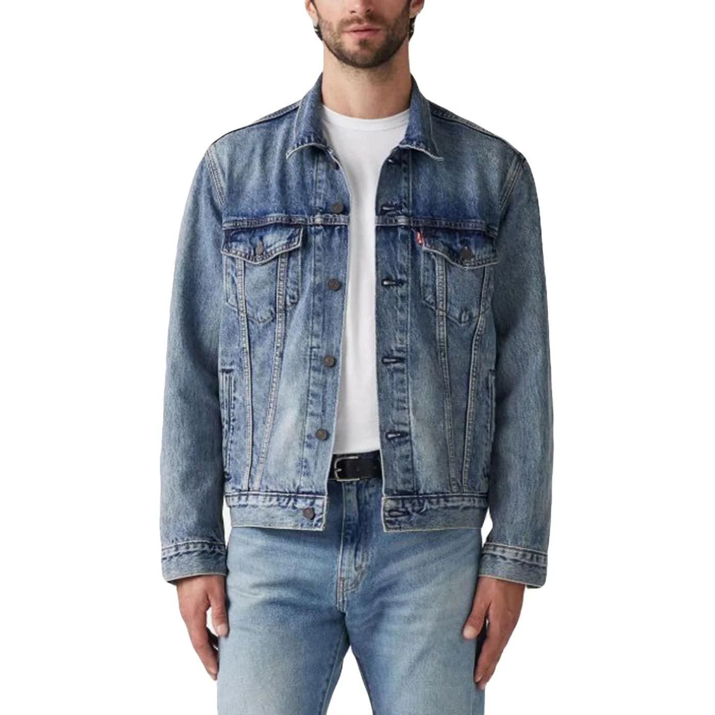 Denim Jeans Blue 72334-0574 - Giacca Uomo Blu Uomo LEVIS