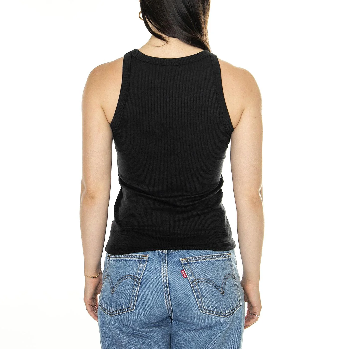Dreamy Tank Caviar Black - Canottiera Donna Nera Donna LEVIS - Image 3