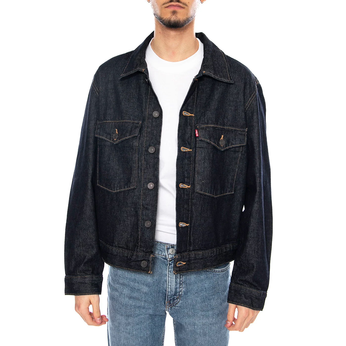 Embarcadero Station JKT - Love Your Smile - Giacca Uomo Blu Uomo LEVIS - Image 2