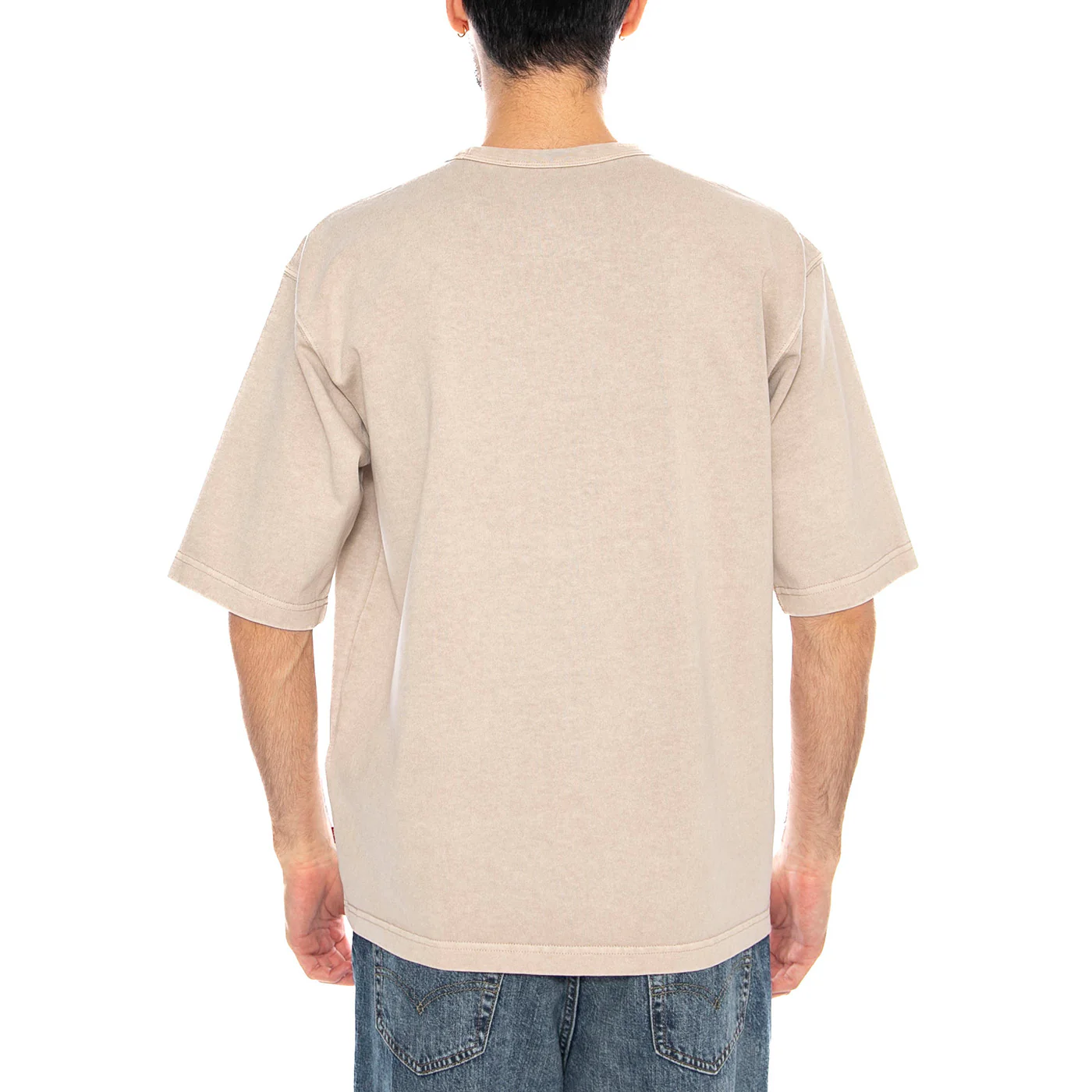 Heavyweight Loose Tee - Garment Dye Pumice Stone - Maglietta Girocollo Uomo Beige Uomo LEVIS - Image 3