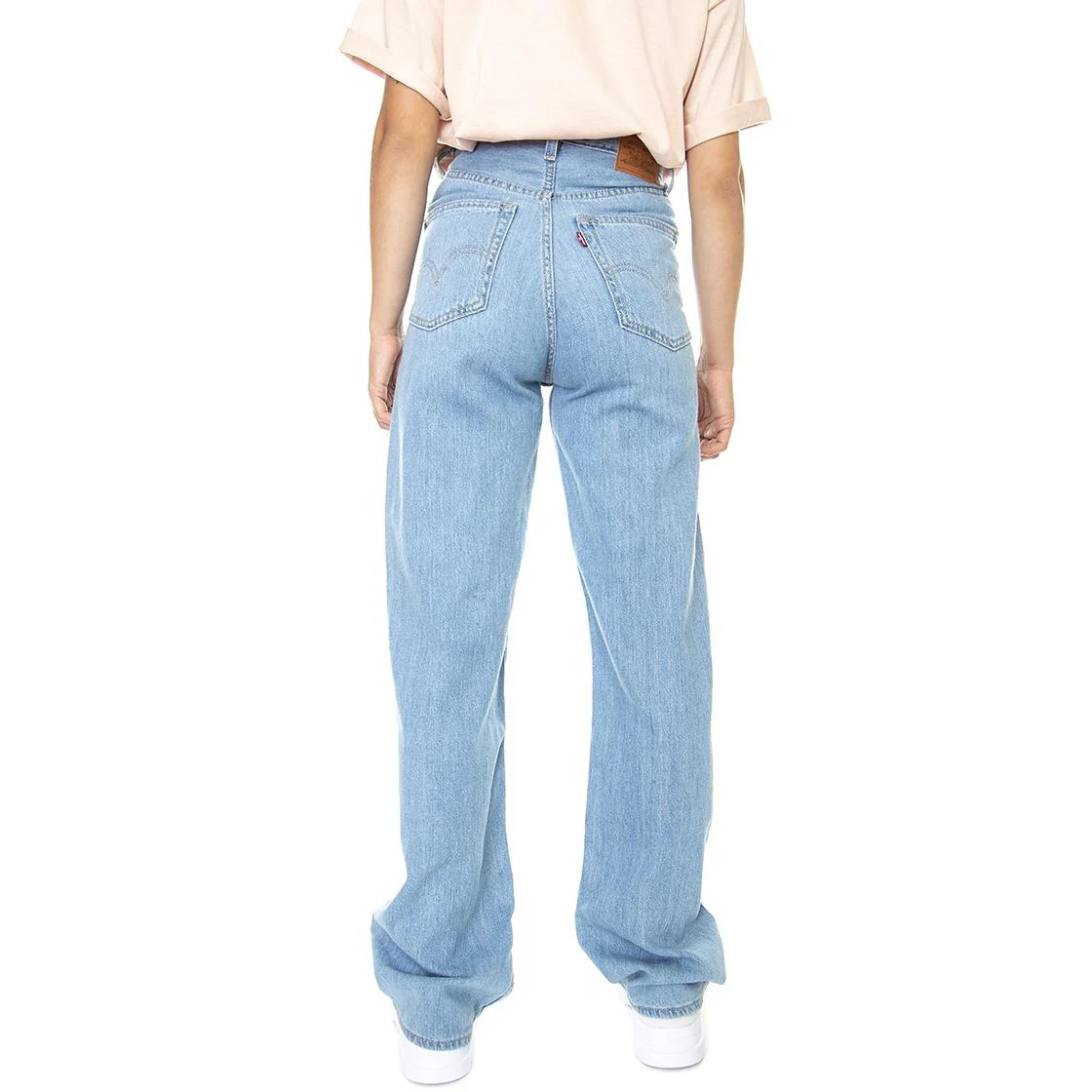 High Loose Let's Stay in Pj - Pantaloni Denim Jeans Donna Blu / Med Indigo - Worn In  Donna LEVIS - Image 3