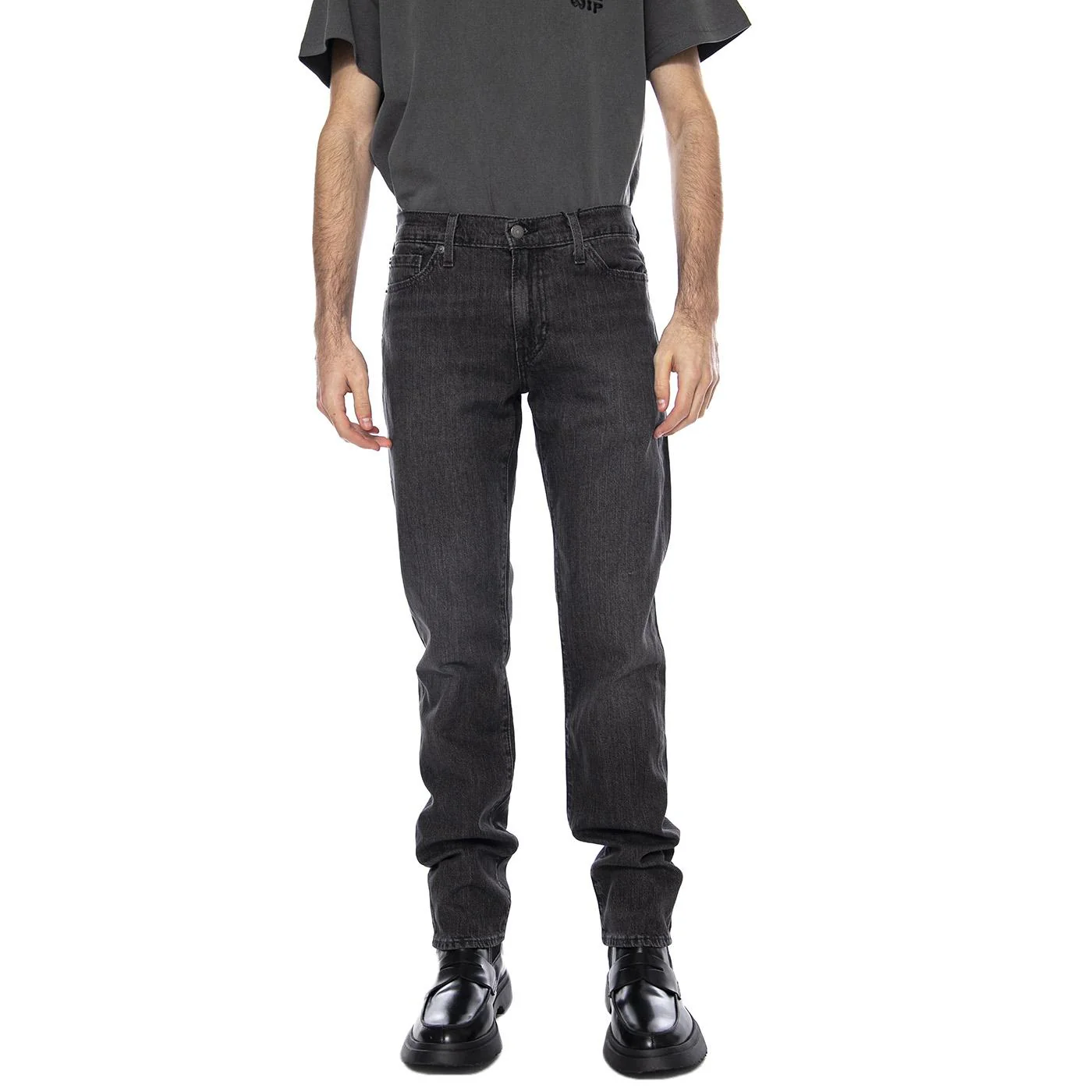 Levi S Jeans 511 Slim Winner - Pantaloni Denim Jeans Uomo Neri Uomo LEVIS - Image 2