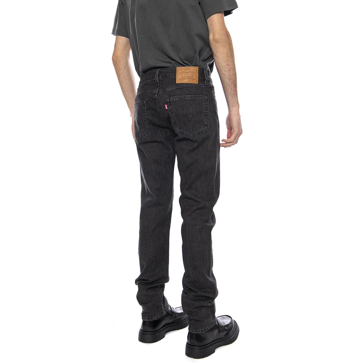 Levi S Jeans 511 Slim Winner - Pantaloni Denim Jeans Uomo Neri Uomo LEVIS - Image 3