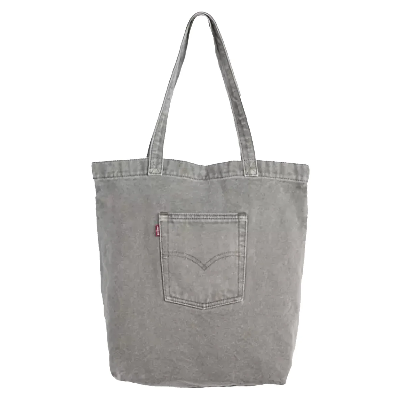 LEVI'S TOTE SUNSHINE EVENING GREY - Borsa Tote Denim Jeans Grigia  Donna LEVIS