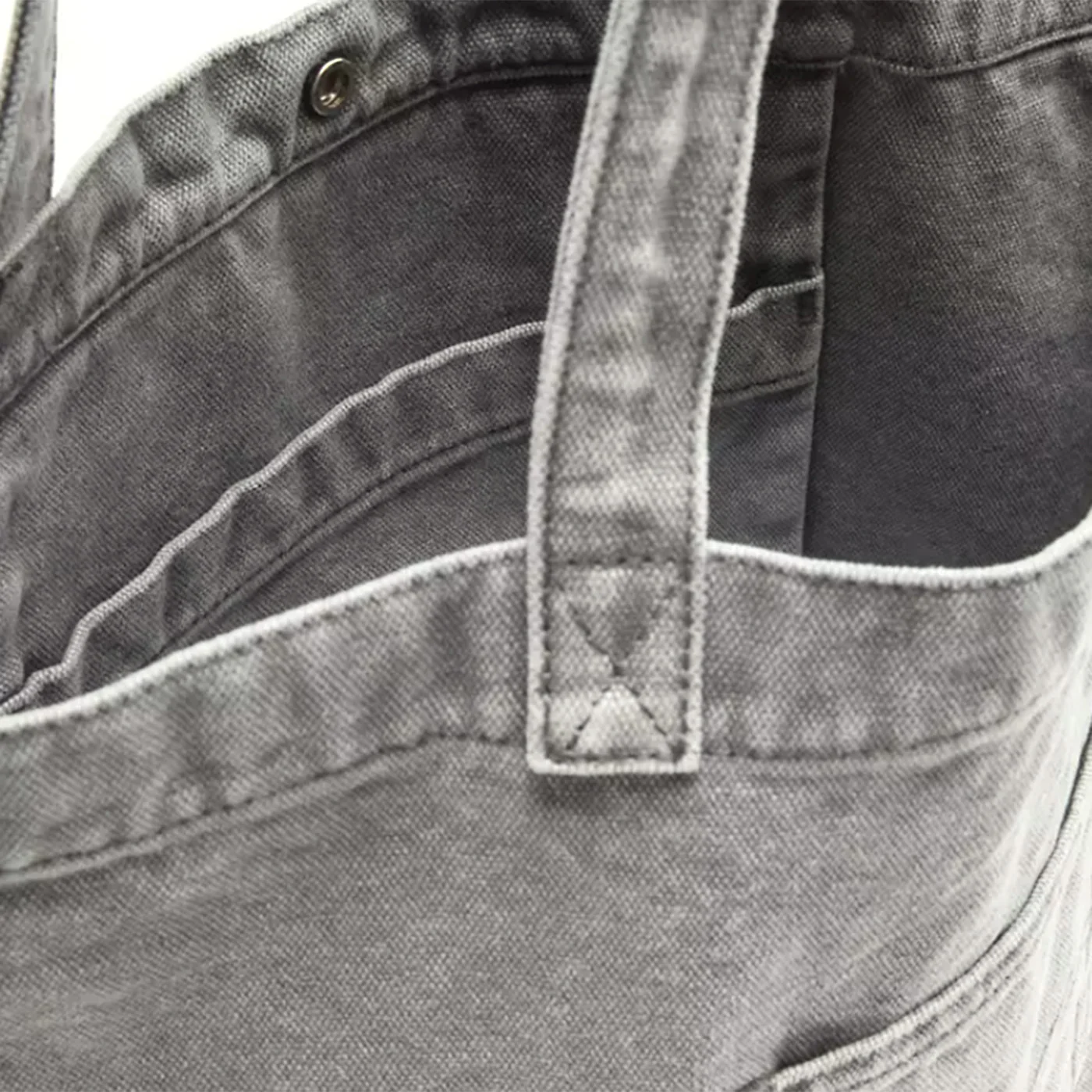 LEVI'S TOTE SUNSHINE EVENING GREY - Borsa Tote Denim Jeans Grigia  Donna LEVIS - Image 3
