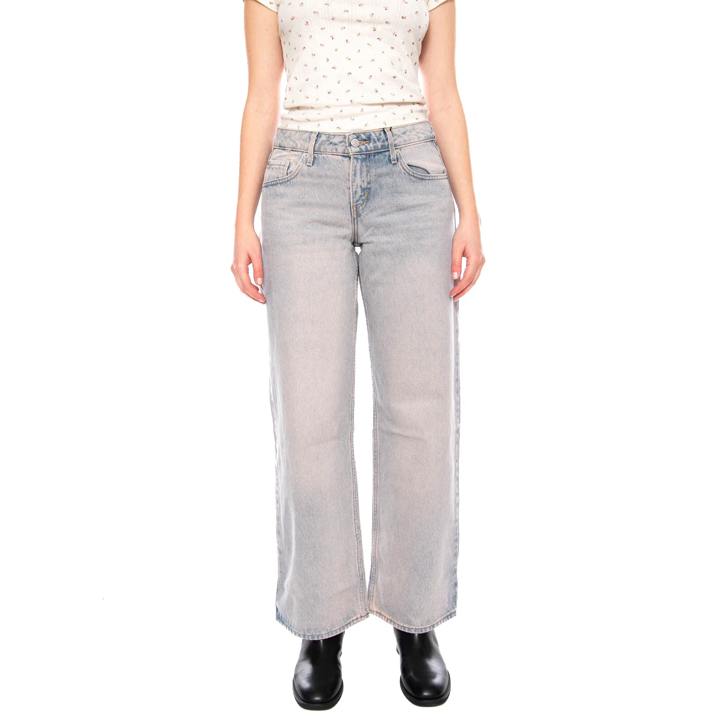Low Loose - Good Grades Tencel - Pantaloni Donna Rosa Donna LEVIS - Image 2