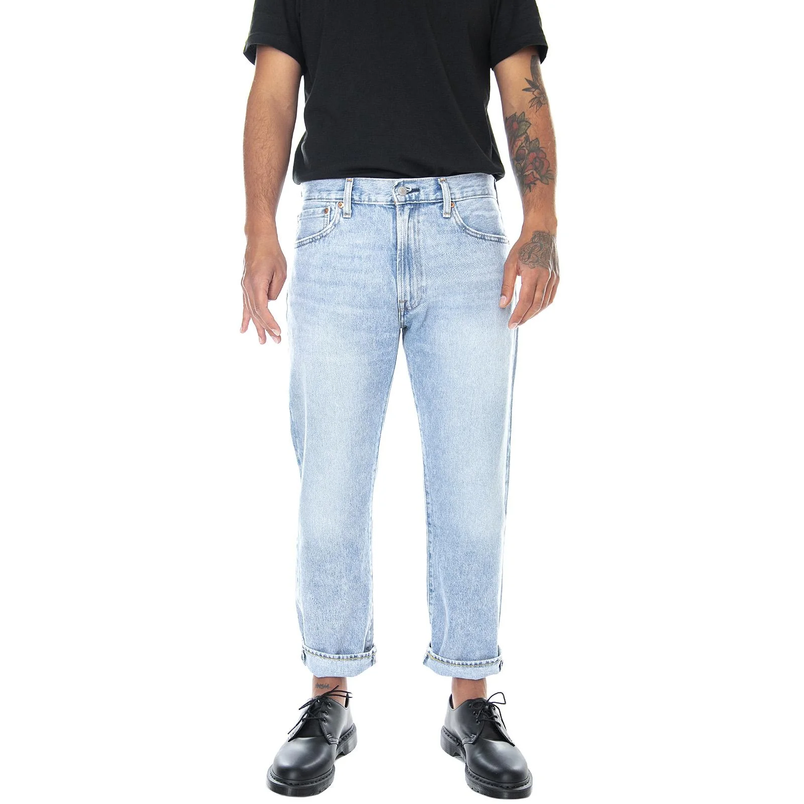 Mens 551Z Blue Denim Jeans Uomo LEVIS - Image 2