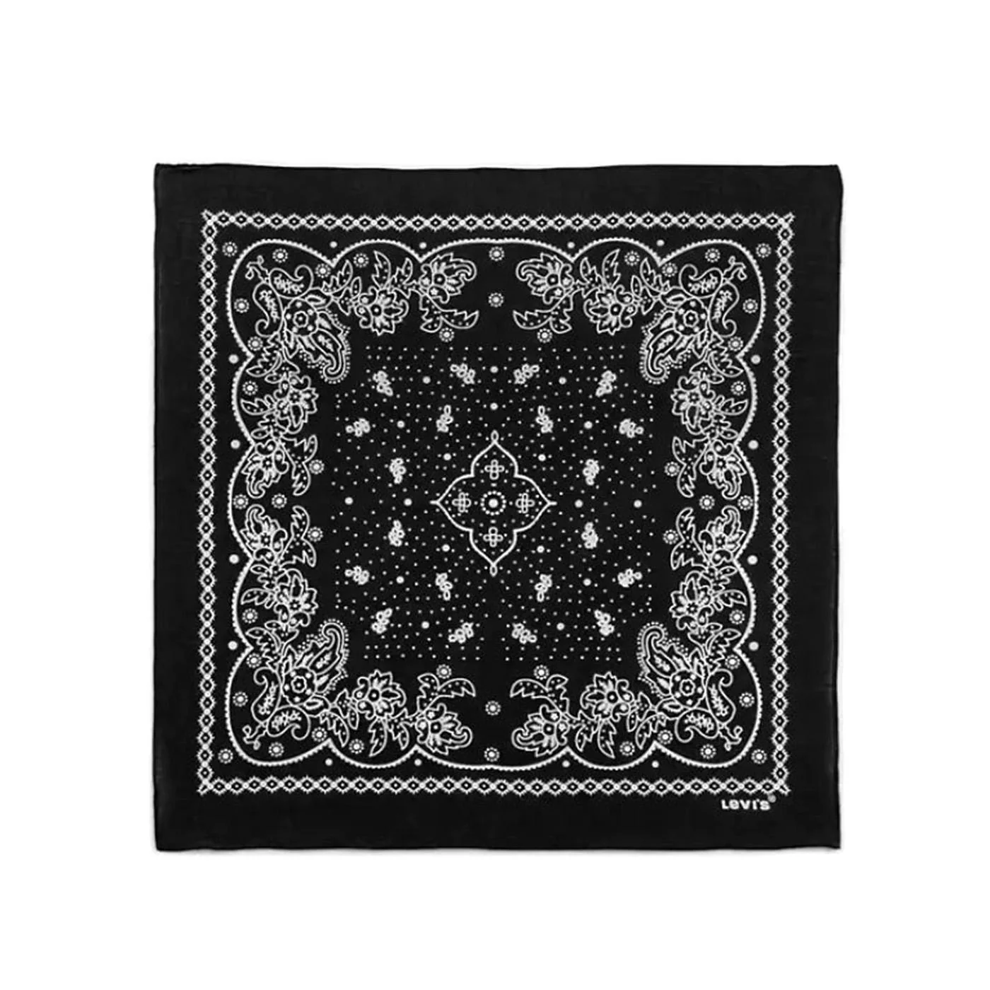 Paisley Bandana Caviar Black - Bandana Nera  ACCESSORI LEVIS - Image 2