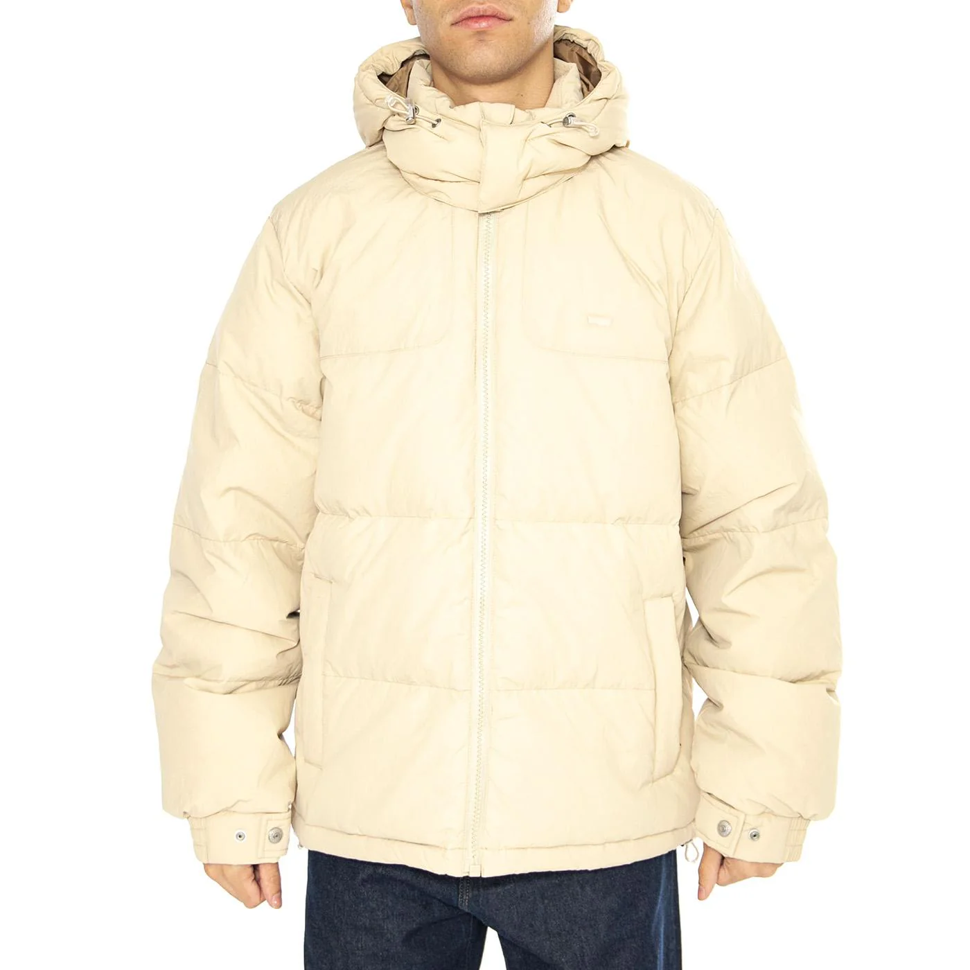 Rockridge Short Puffer Safari Tans - Giacca con Cappuccio Uomo Beige Uomo LEVIS - Image 2