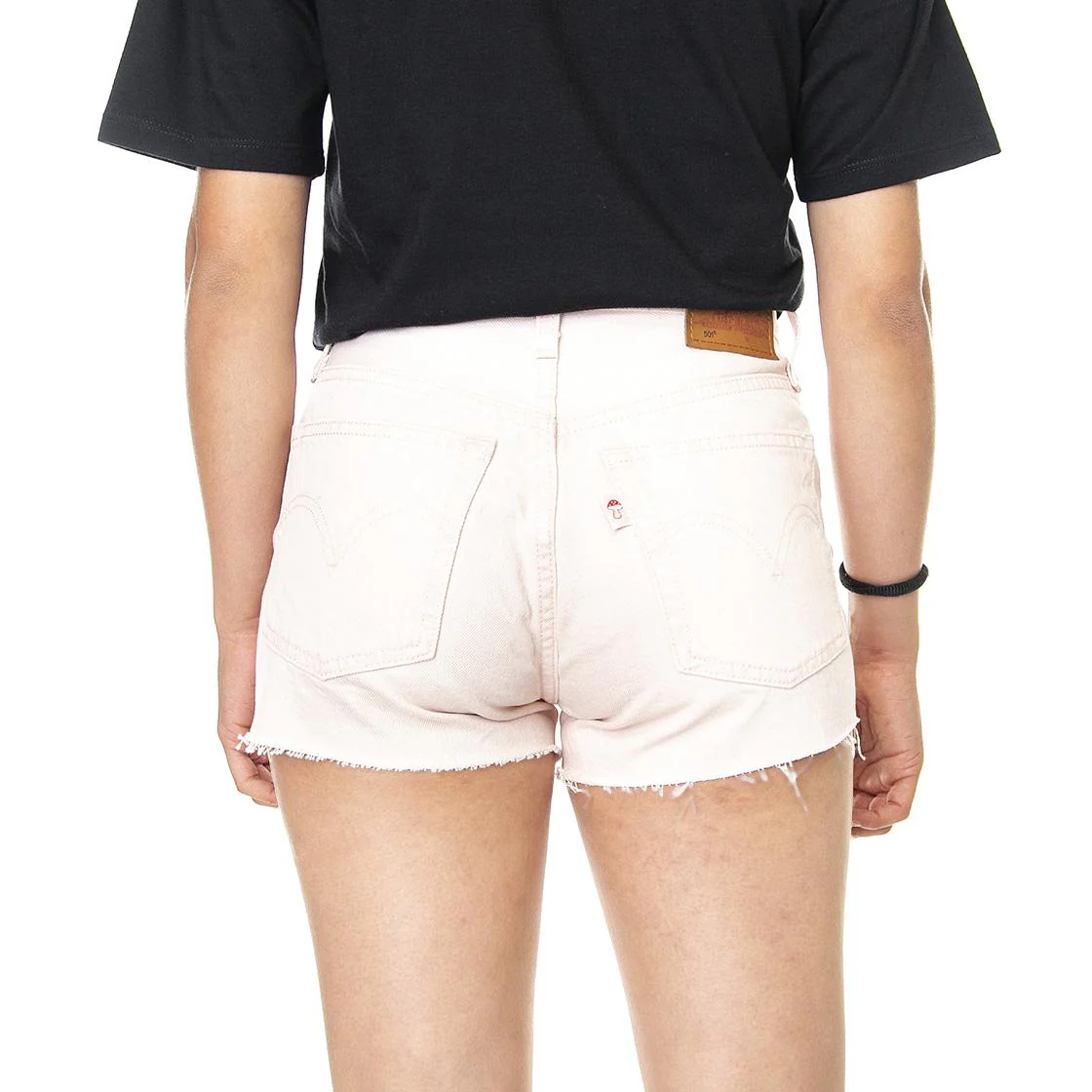 501 Original Yd Botanical Srt - Bermuda Donna Rosa Donna LEVIS - Image 3