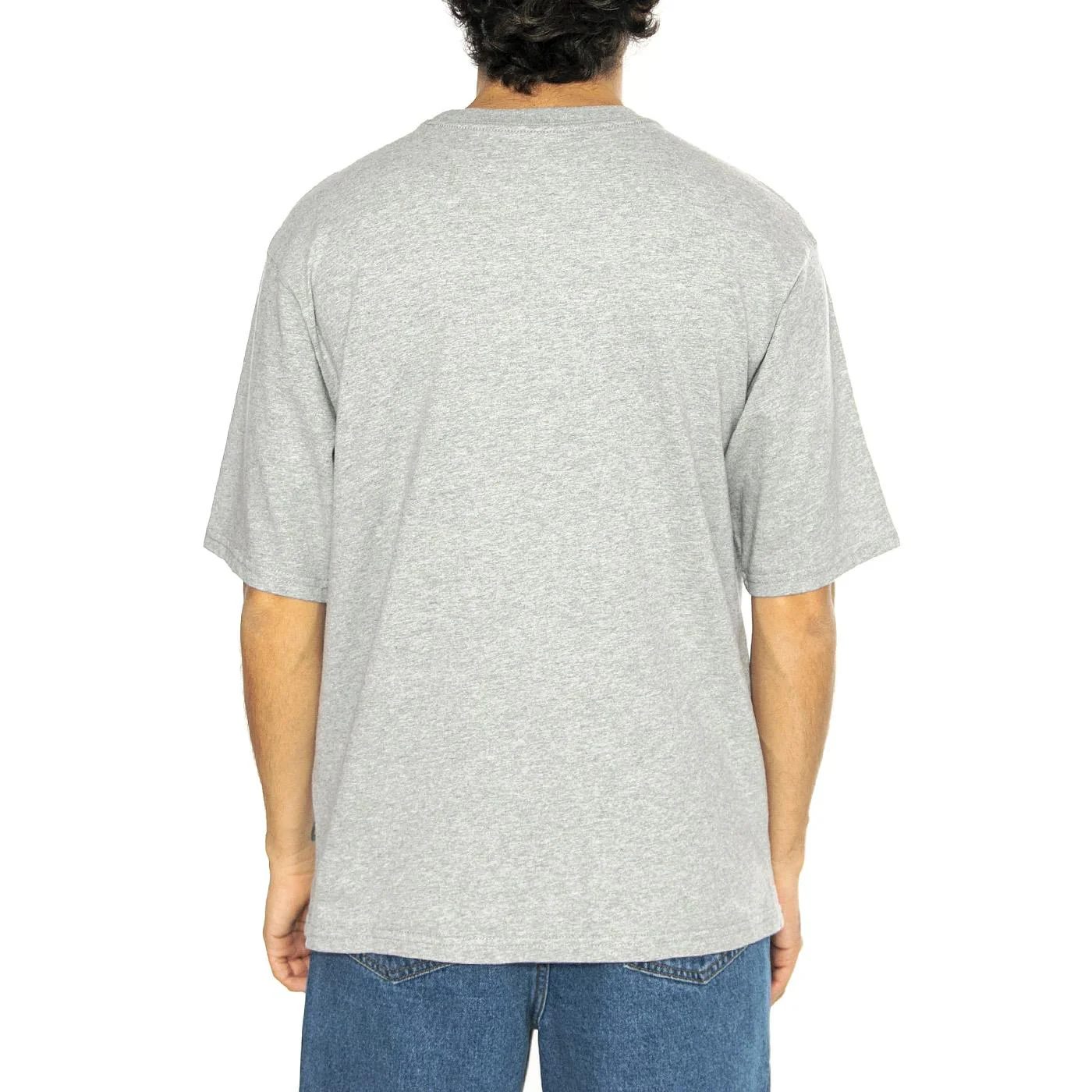 SS Workwear Tee Mid Tone Grey Heather - Maglietta Girocollo Uomo Grigia Uomo LEVIS - Image 3