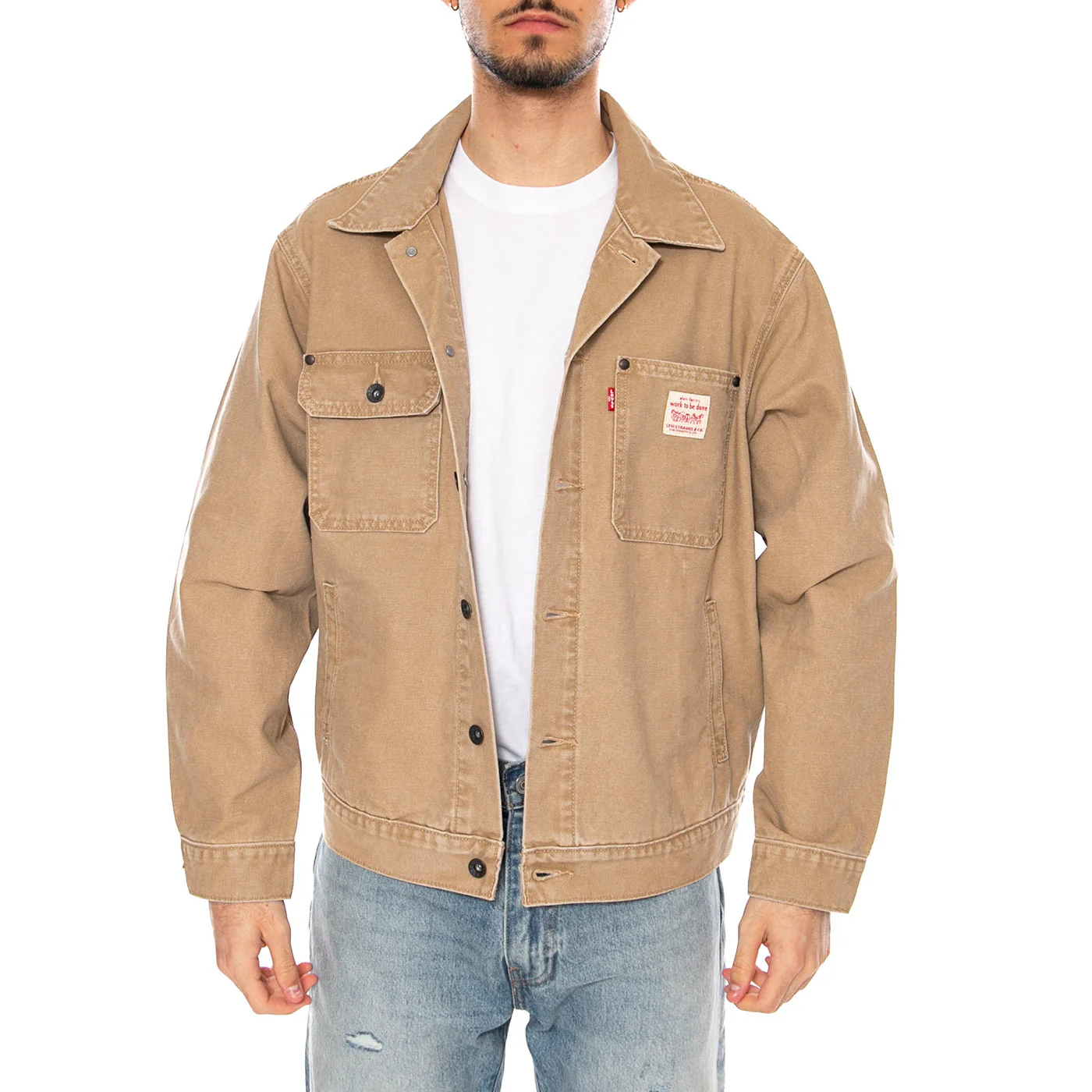 SUNRISE TRUCKER TIGER'S EYES - Giacca Uomo Beige Uomo LEVIS - Image 2