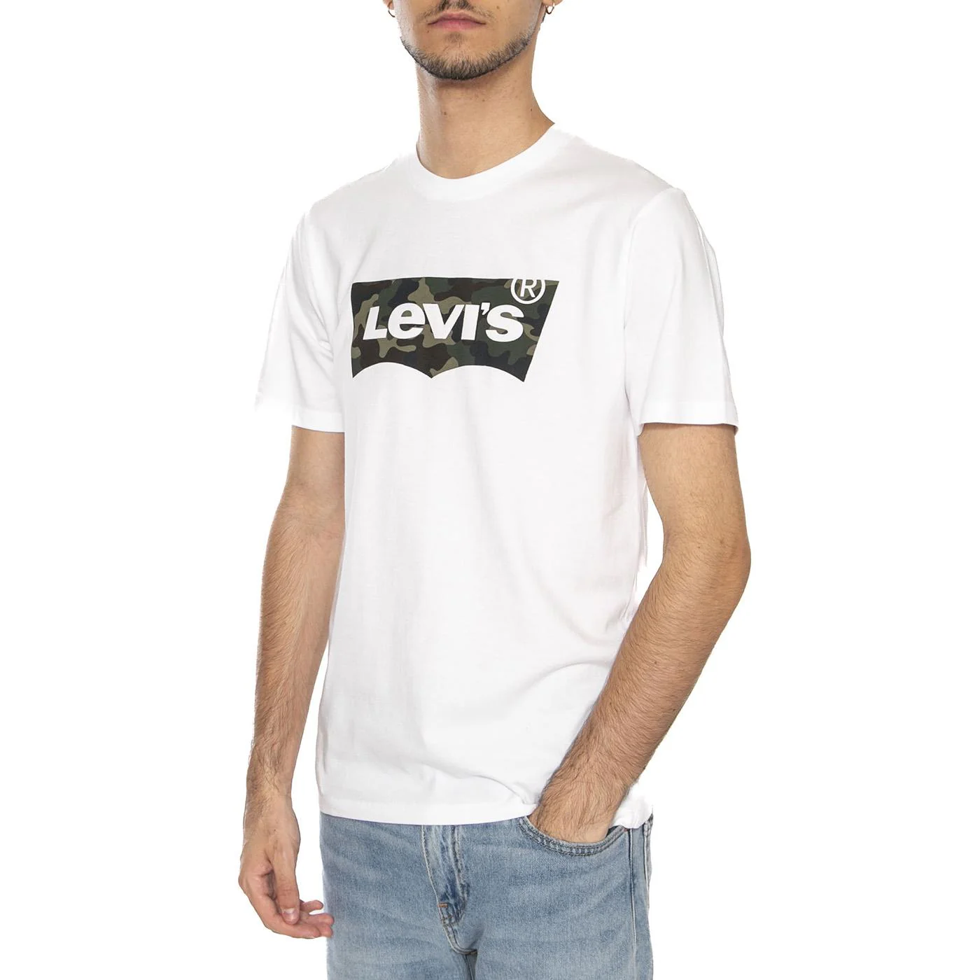 T-shirt Levi's Classic Logo White - Maglietta Girocollo Uomo Bianca  Uomo LEVIS - Image 2