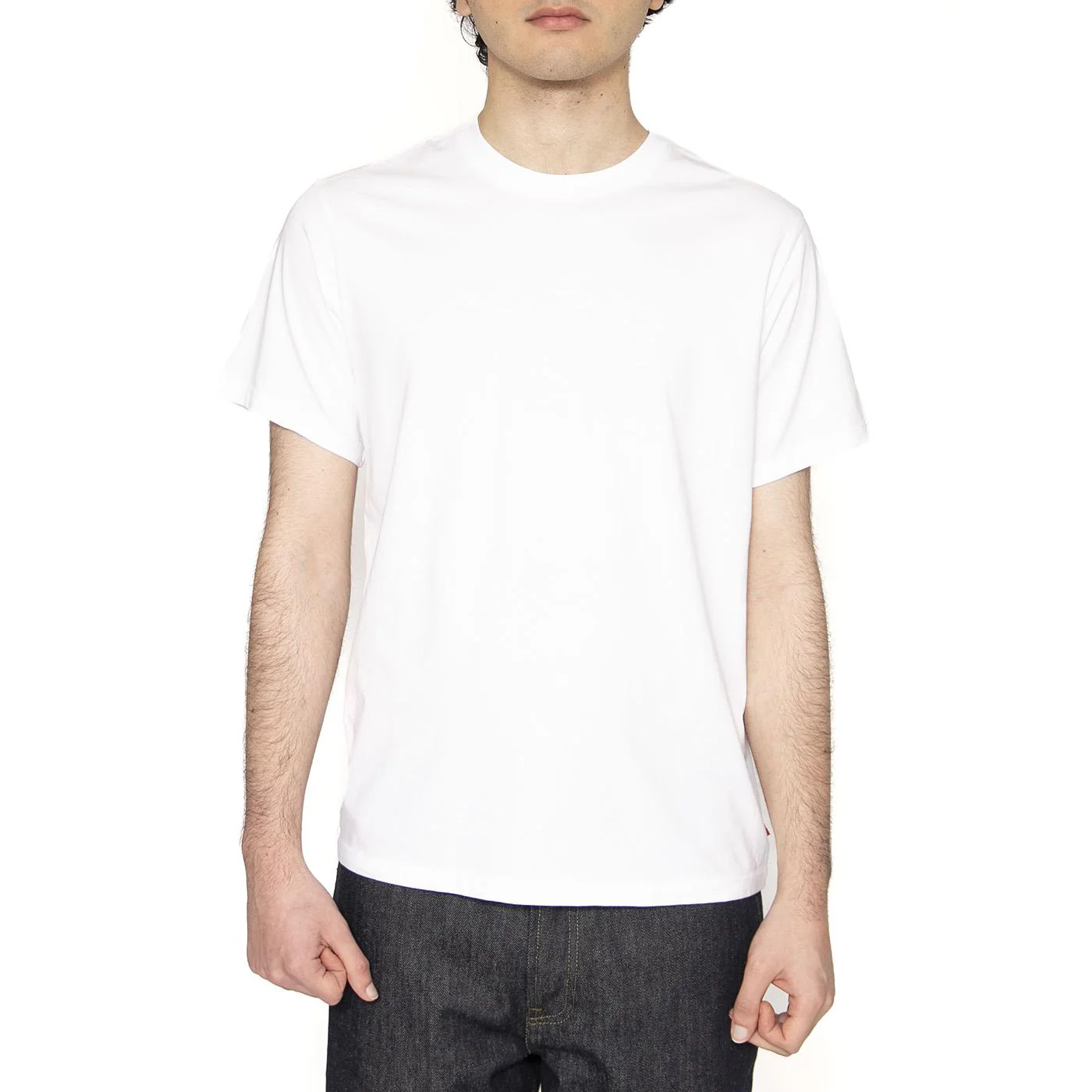 The Essential Tee Bright White Jersey - Maglietta Girocollo Uomo Bianca Uomo LEVIS - Image 2