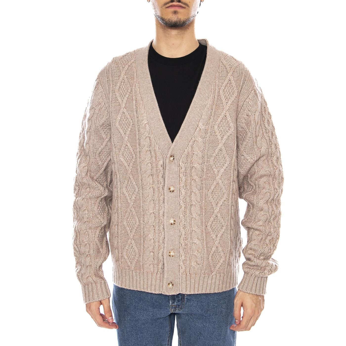 Valencia Cardigan Fungi Heather Neutral - Cardigan Uomo Beige Uomo LEVIS - Image 2