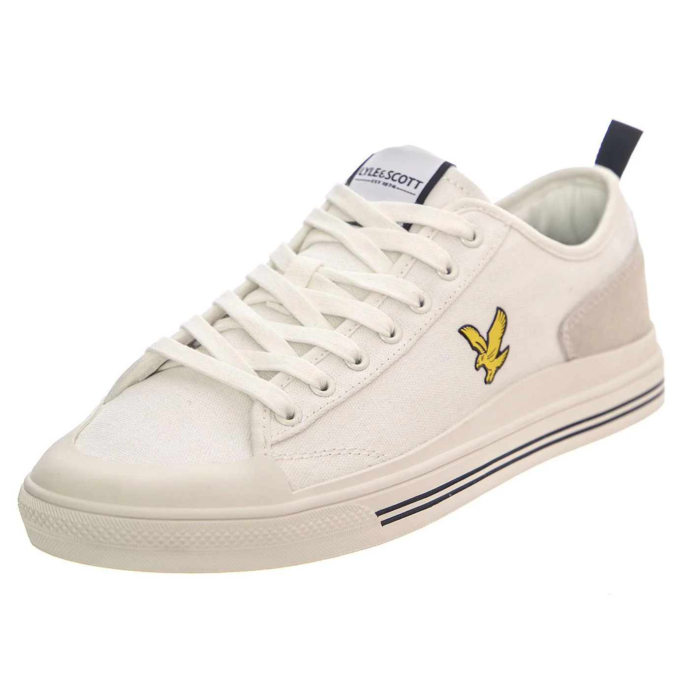 Cowie White - Scarpe Profilo Basso Uomo Binche Uomo LYLE & SCOTT