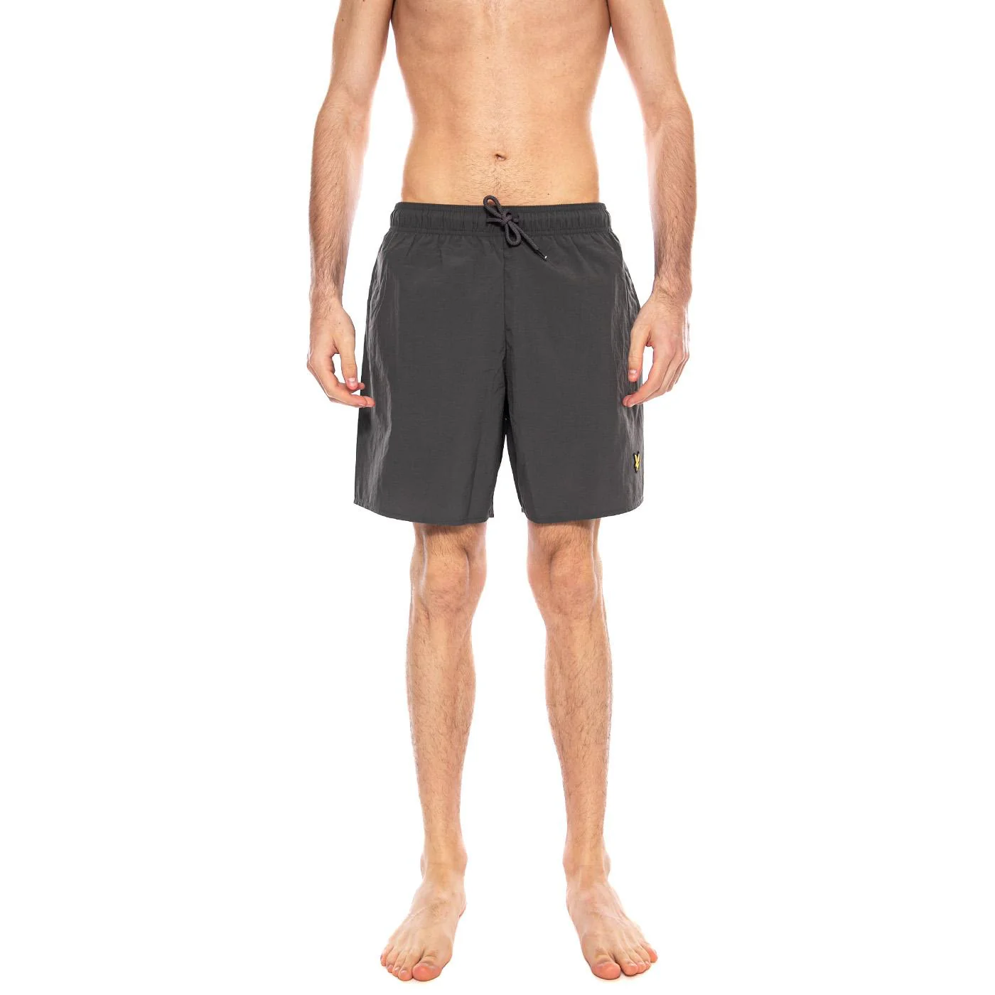 Plain Swim Short Gunmetal - Costume da Bagno Uomo Grigio Uomo LYLE & SCOTT - Image 2