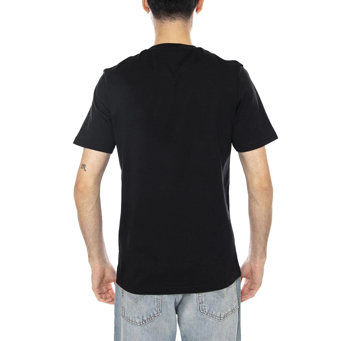 PLAIN T-SHIRT JET BLACK - Maglietta Girocollo Uomo Nera Uomo LYLE & SCOTT - Image 3