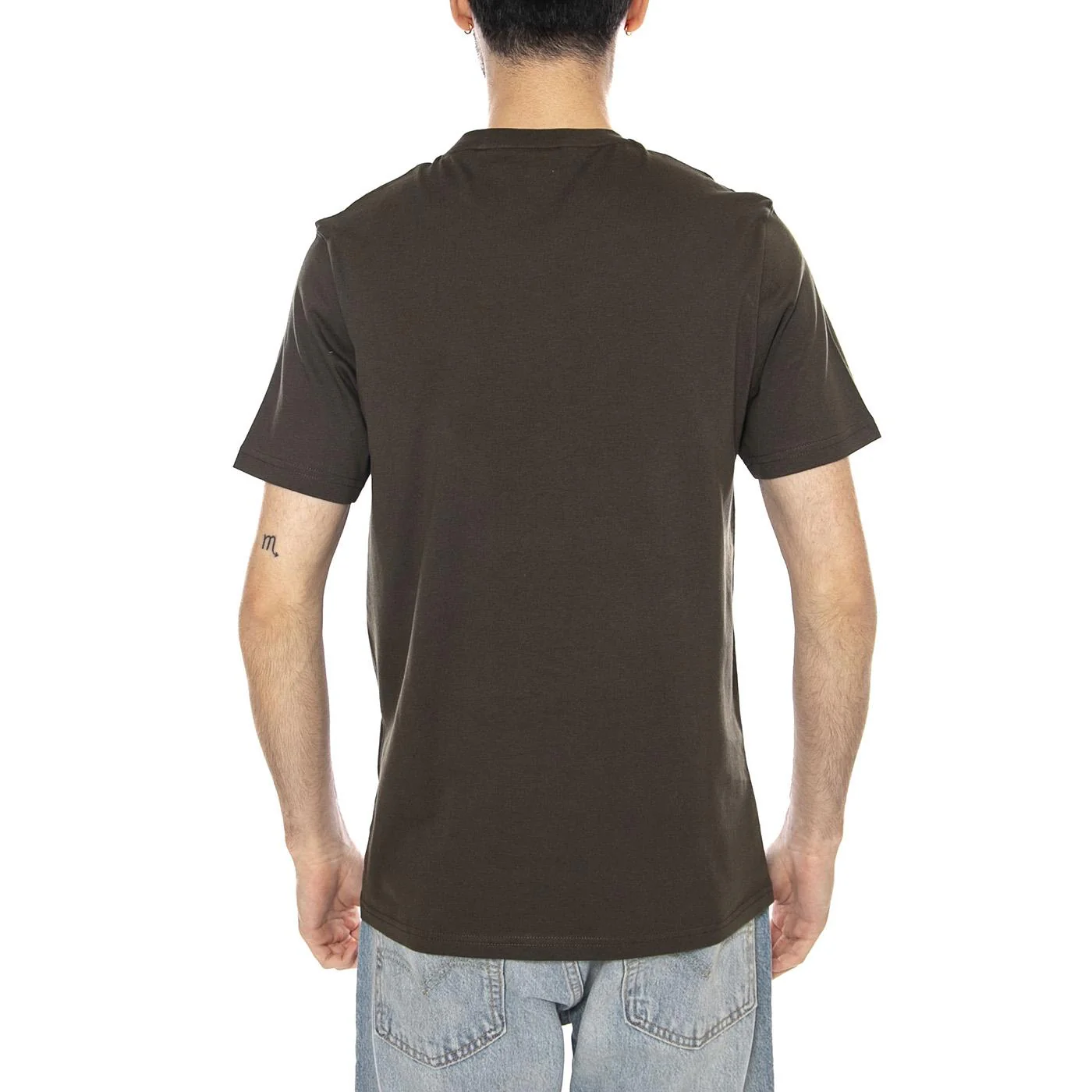 PLAIN T-SHIRT OLIVE - Maglietta Girocollo Uomo Verde Uomo LYLE & SCOTT - Image 3