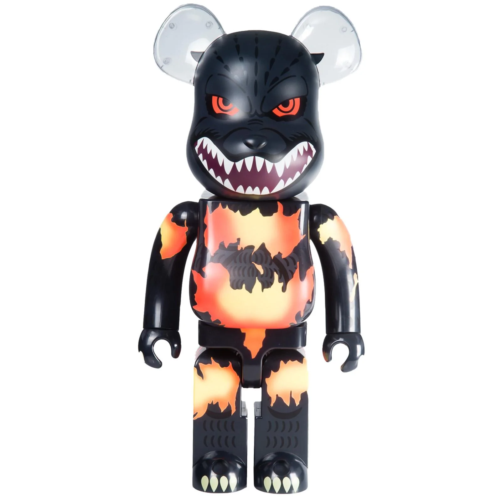 Bearbrick Godzilla - Multicolor - Pupazzo Gadget Toy 280mm ACCESSORI MEDICOM TOY