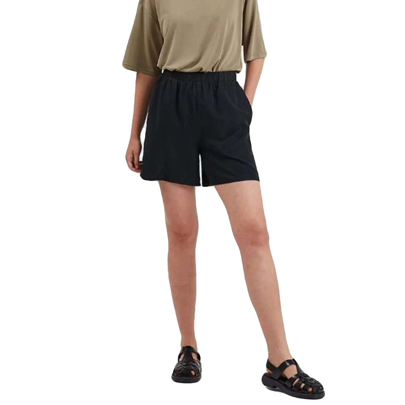 ACAZIO X55 BLACK - Bermuda Donna Neri  Donna MINIMUM