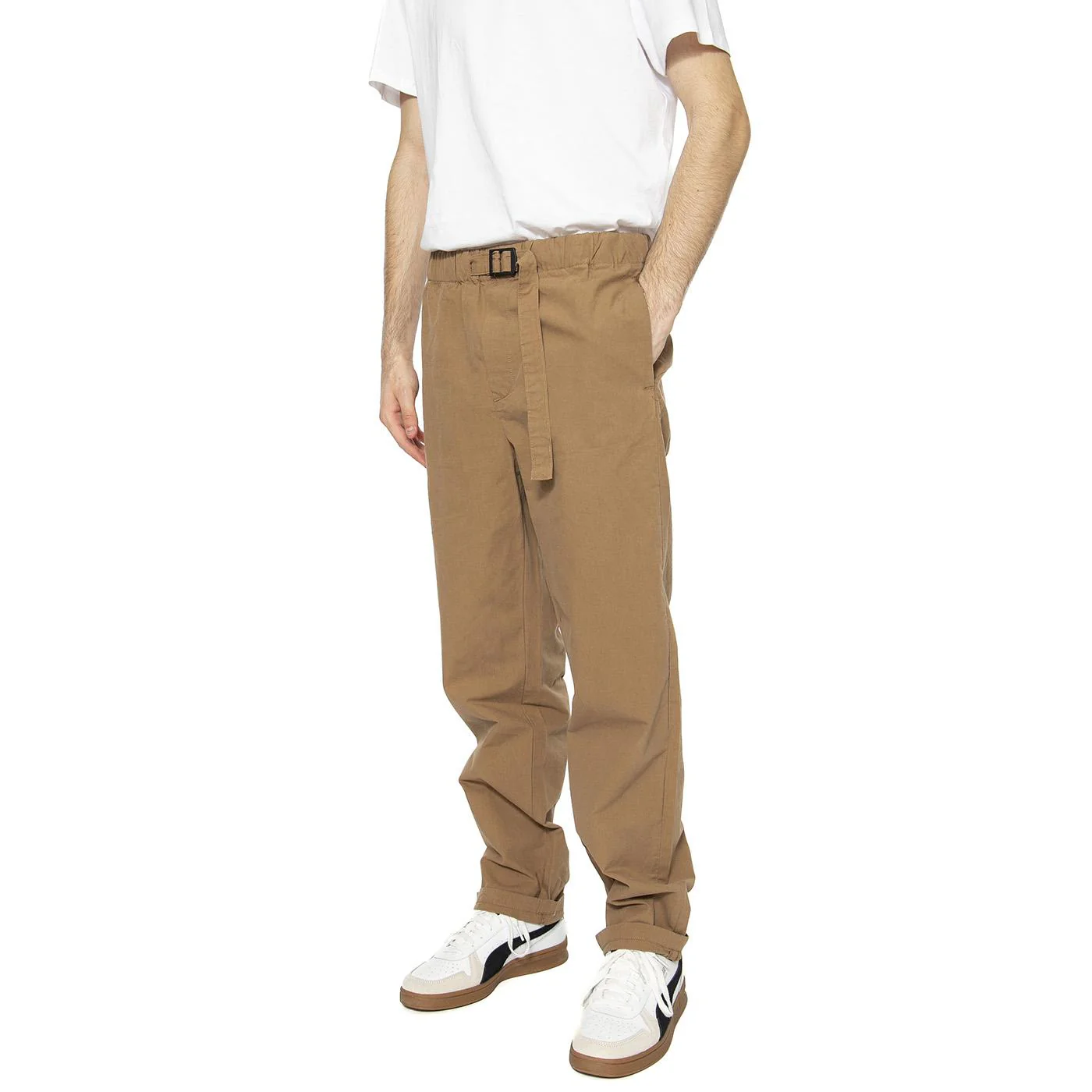 Belt 9350 Pant Brown - Pantaloni Uomo Marroni  Uomo MINIMUM