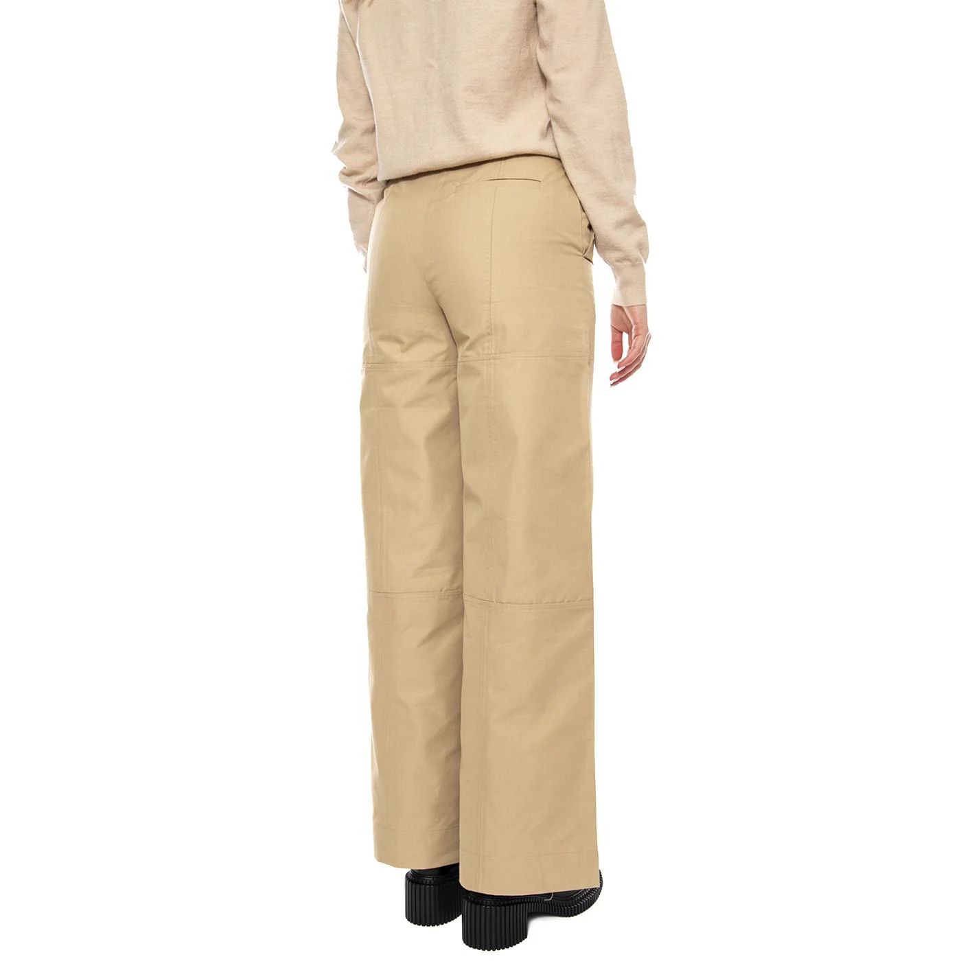 Cecilia Pants Incense -- Pantaloni Donna Beige Donna MINIMUM - Image 3