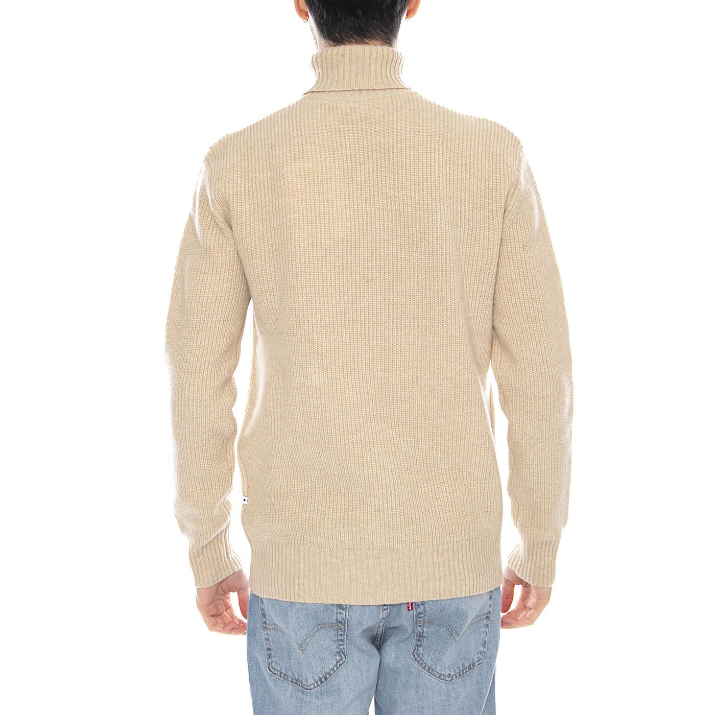 Hargreaves 2.0 -- Maglione Uomo Collo Alto Beige  Uomo MINIMUM - Image 3