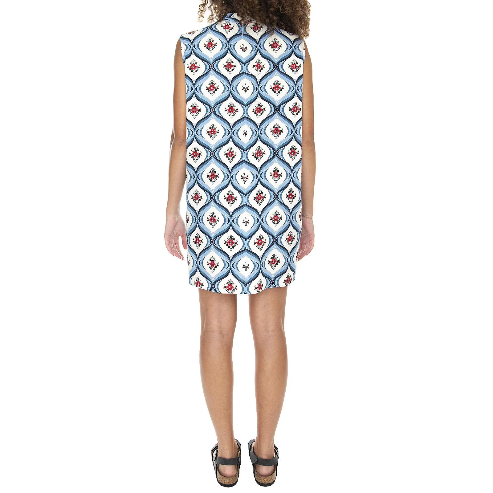 Buddy Retro Dress - Multicoloured Tile - Abito Donna Multicolore  Donna MOTEL ROCKS - Image 3