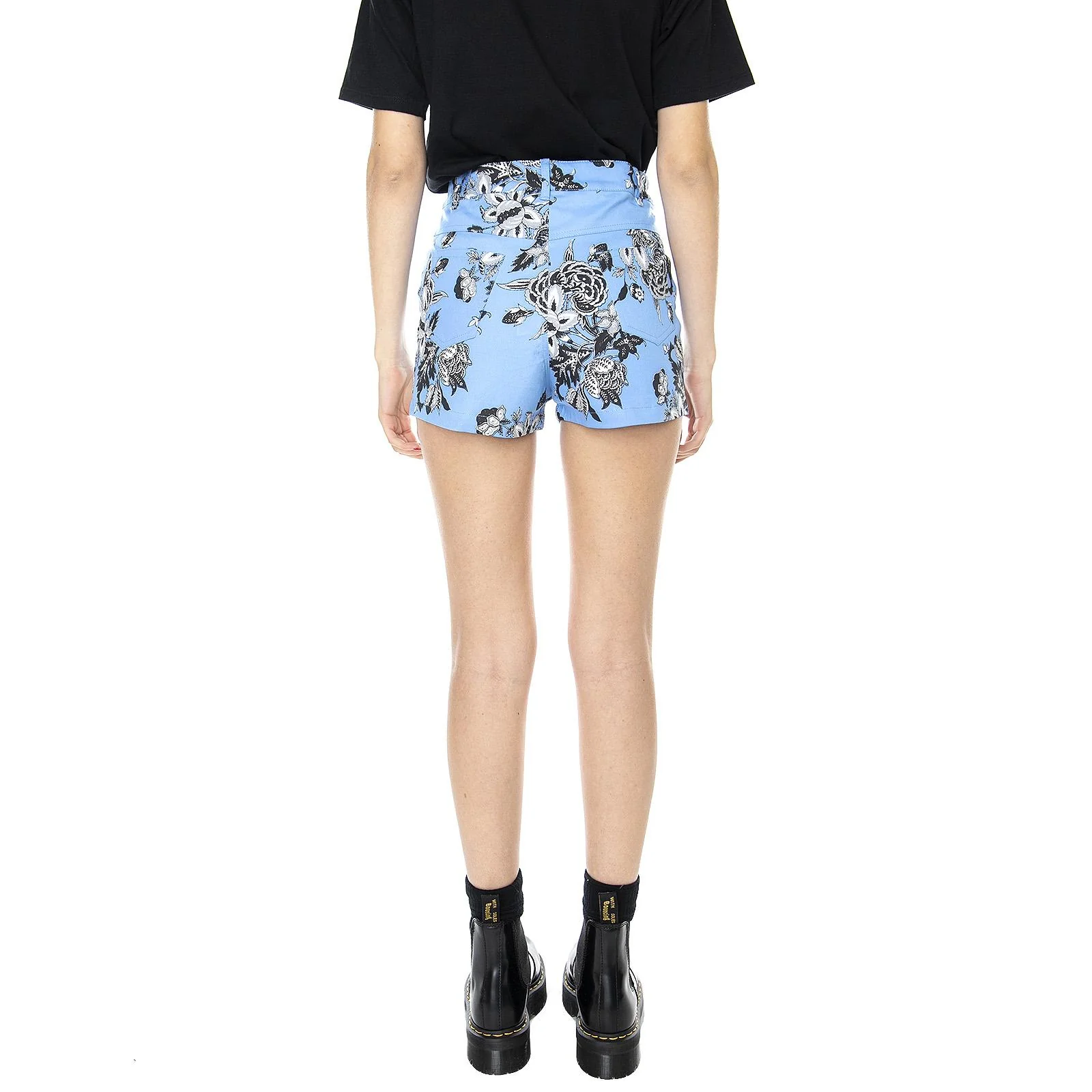 Wm Mizzy Hot Pants - Morris Flowers - Pantaloncini Hot Pants Donna Multicolore  Donna MOTEL ROCKS - Image 3