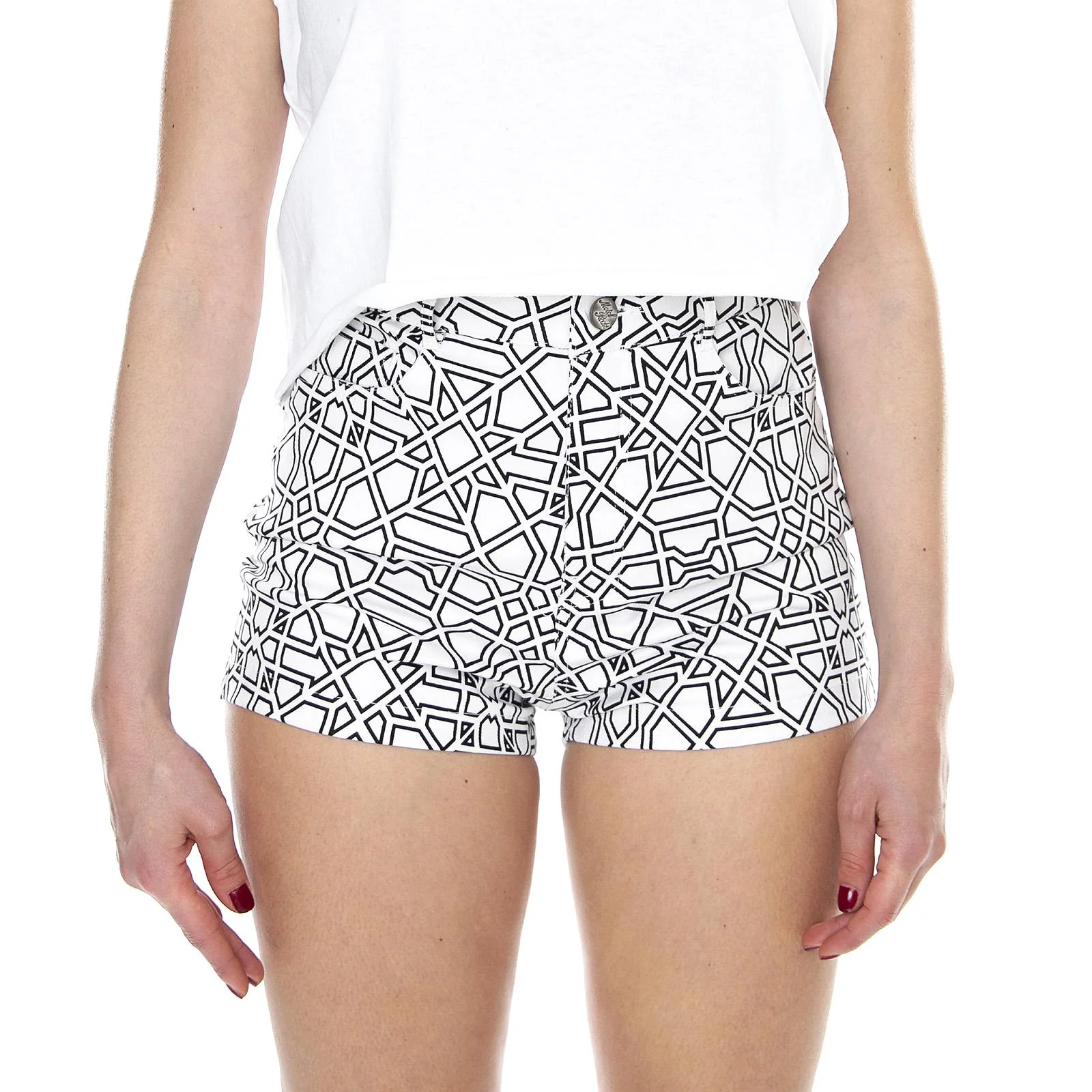 Mizzy Shorts - Geo Maze - Pantaloncini Donna Multicolore Donna MOTEL ROCKS - Image 2