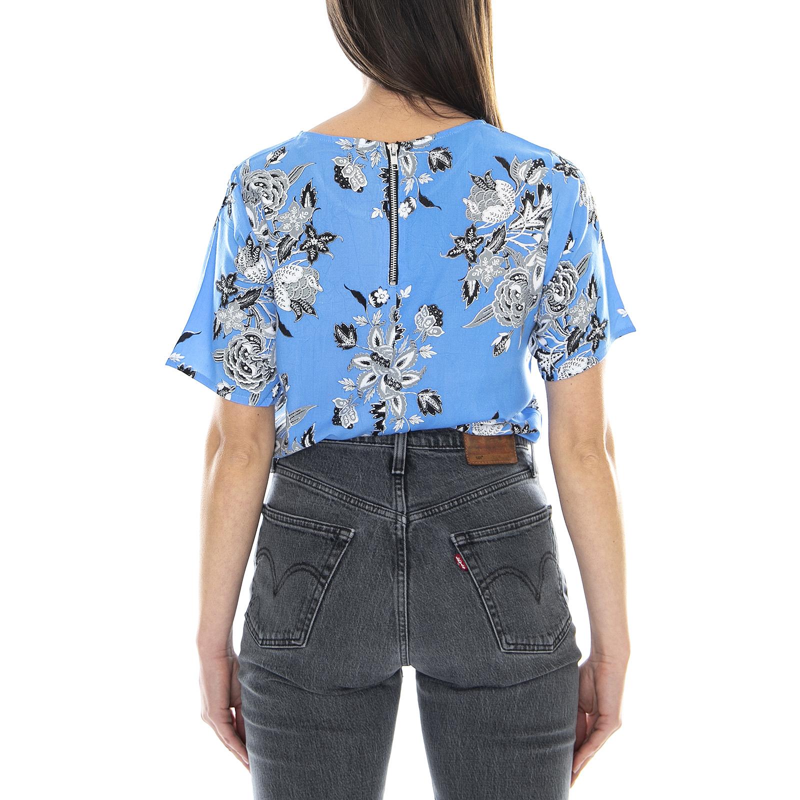 Pacey Morris Flower T-Shirt - Multicolore - Maglietta Girocollo Donna Multicolore  Donna MOTEL ROCKS - Image 3