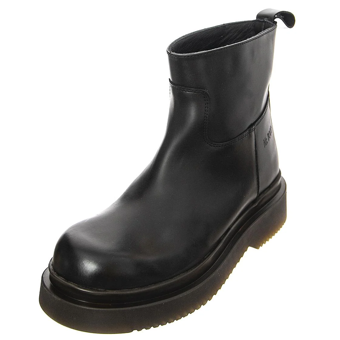 T BOOT 08 GREASY BLACK - Stivaletti alla Caviglia Donna Neri  Donna MR BOOTS