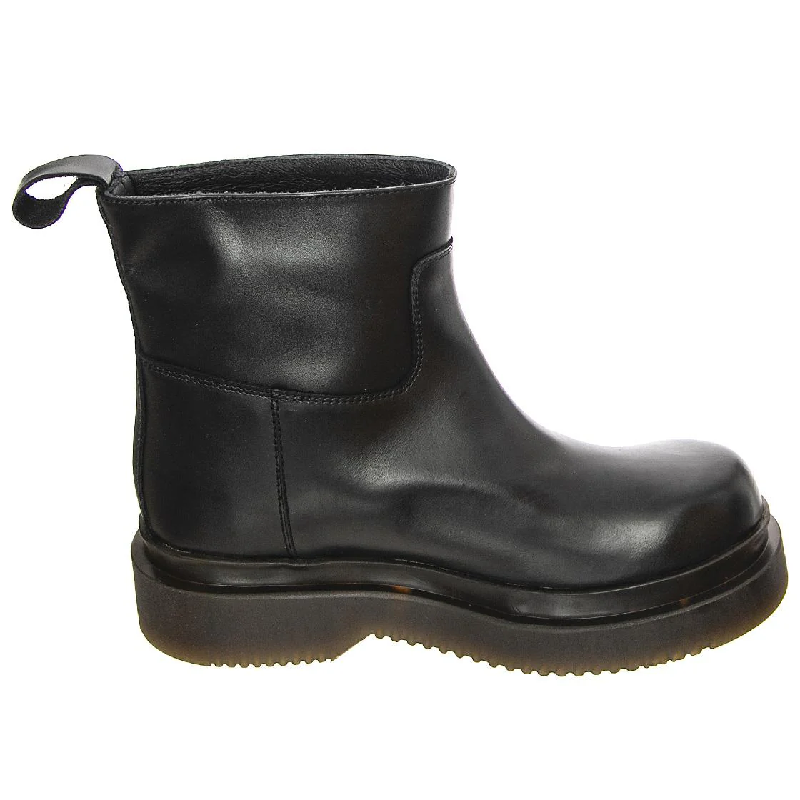 T BOOT 08 GREASY BLACK - Stivaletti alla Caviglia Donna Neri  Donna MR BOOTS - Image 2