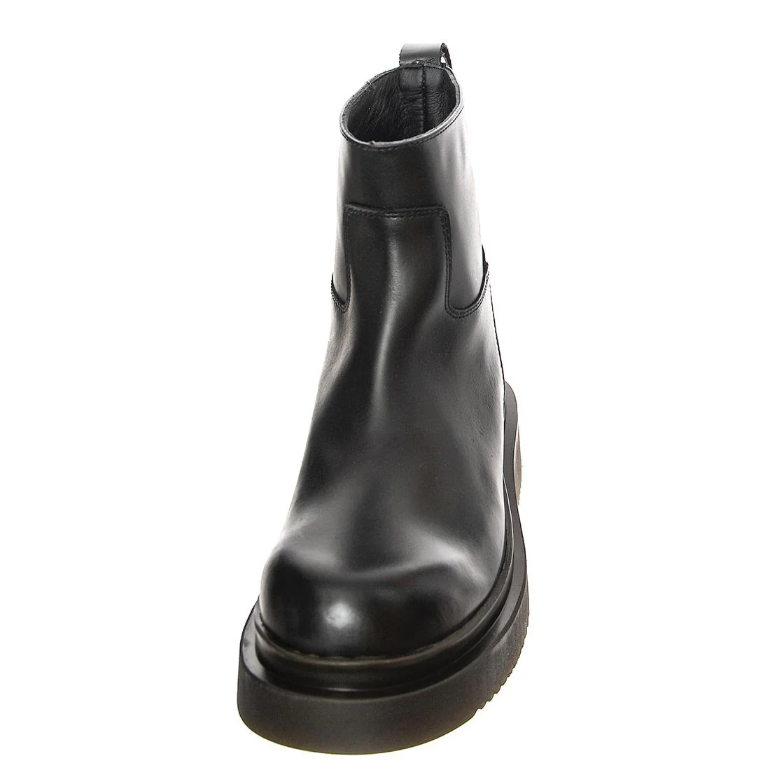 T BOOT 08 GREASY BLACK - Stivaletti alla Caviglia Donna Neri  Donna MR BOOTS - Image 3