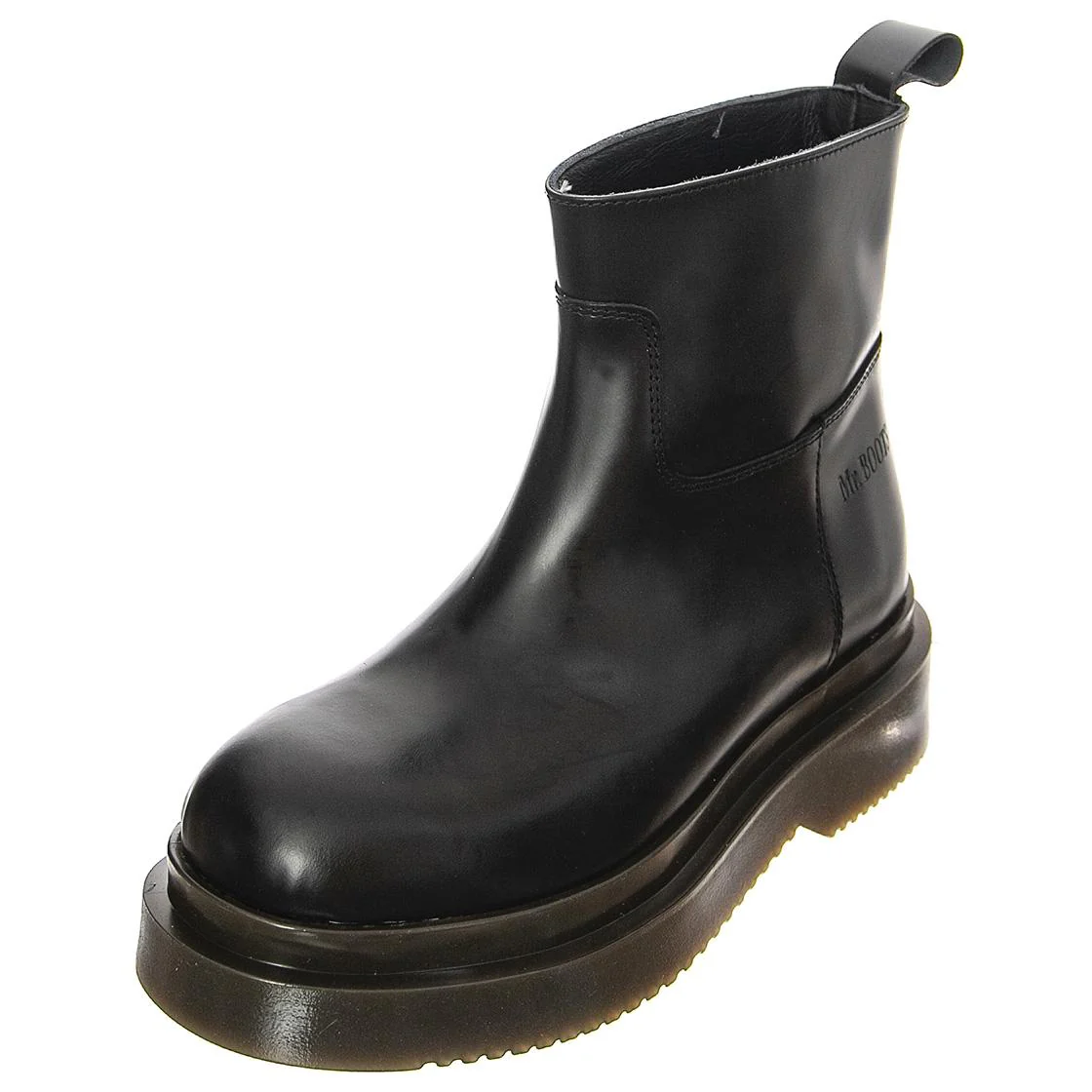 T BOOT 08 SMOOTH BLACK - Stivaletti alla Caviglia Donna Neri Donna MR BOOTS