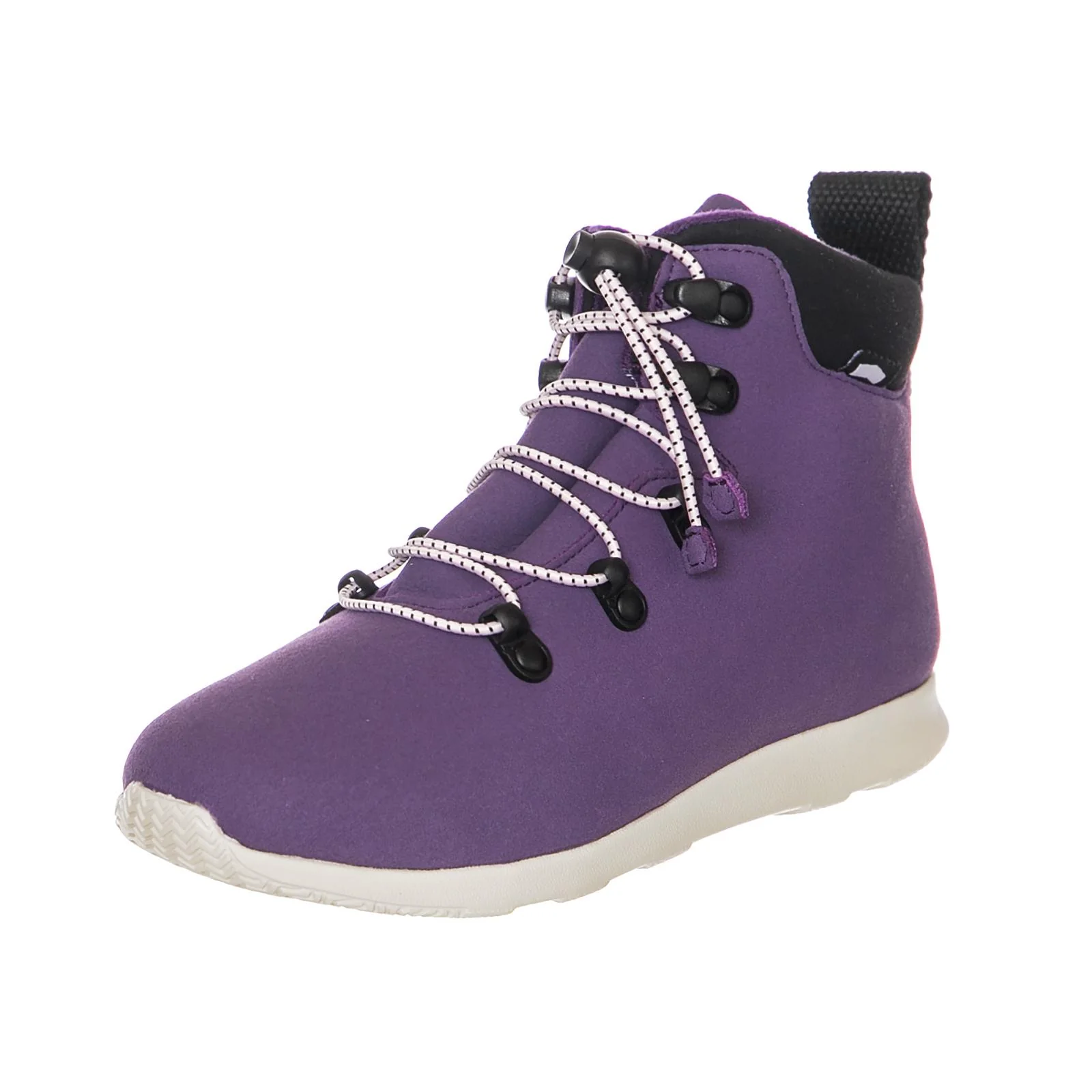 Apollo Apex Junior - Beetle Purple / Bone White - Scarponcini Bambino Viola Bambino NATIVE