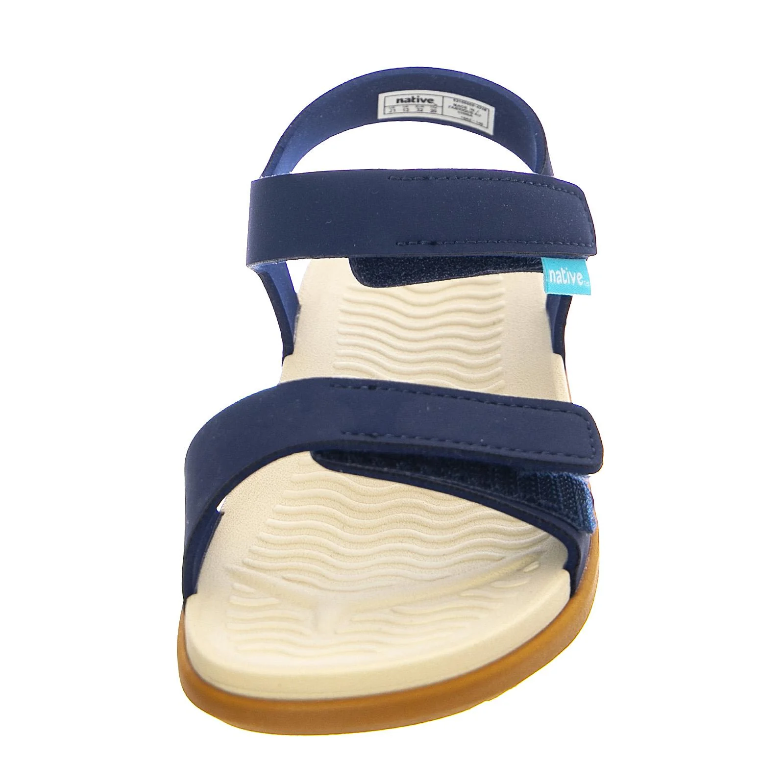 Junior Charlie Sandals - Regatta Blue / Bright White / Brown - Sandali Bambino Multicolore Bambino NATIVE - Image 3