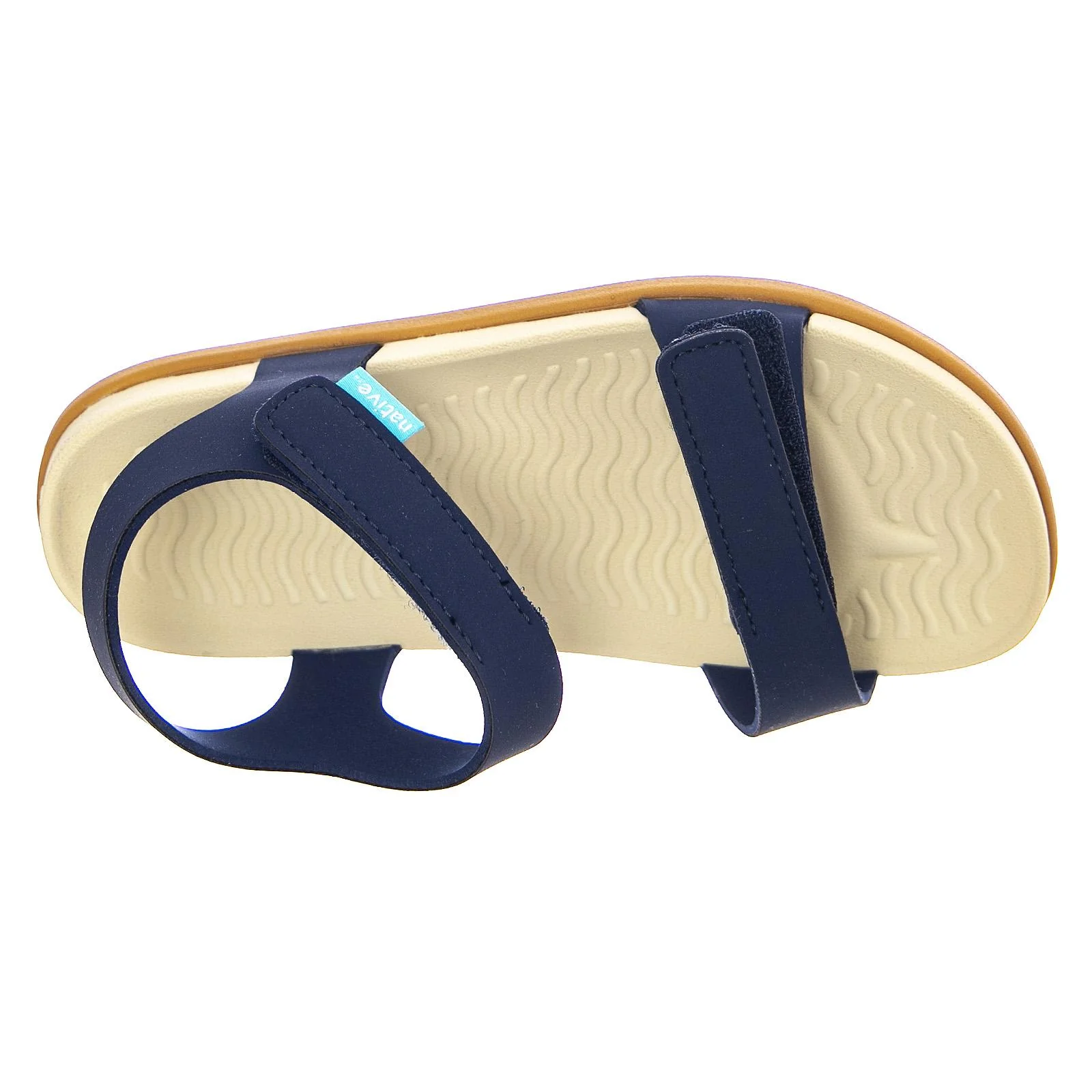 Junior Charlie Sandals - Regatta Blue / Bright White / Brown - Sandali Bambino Multicolore Bambino NATIVE - Image 6