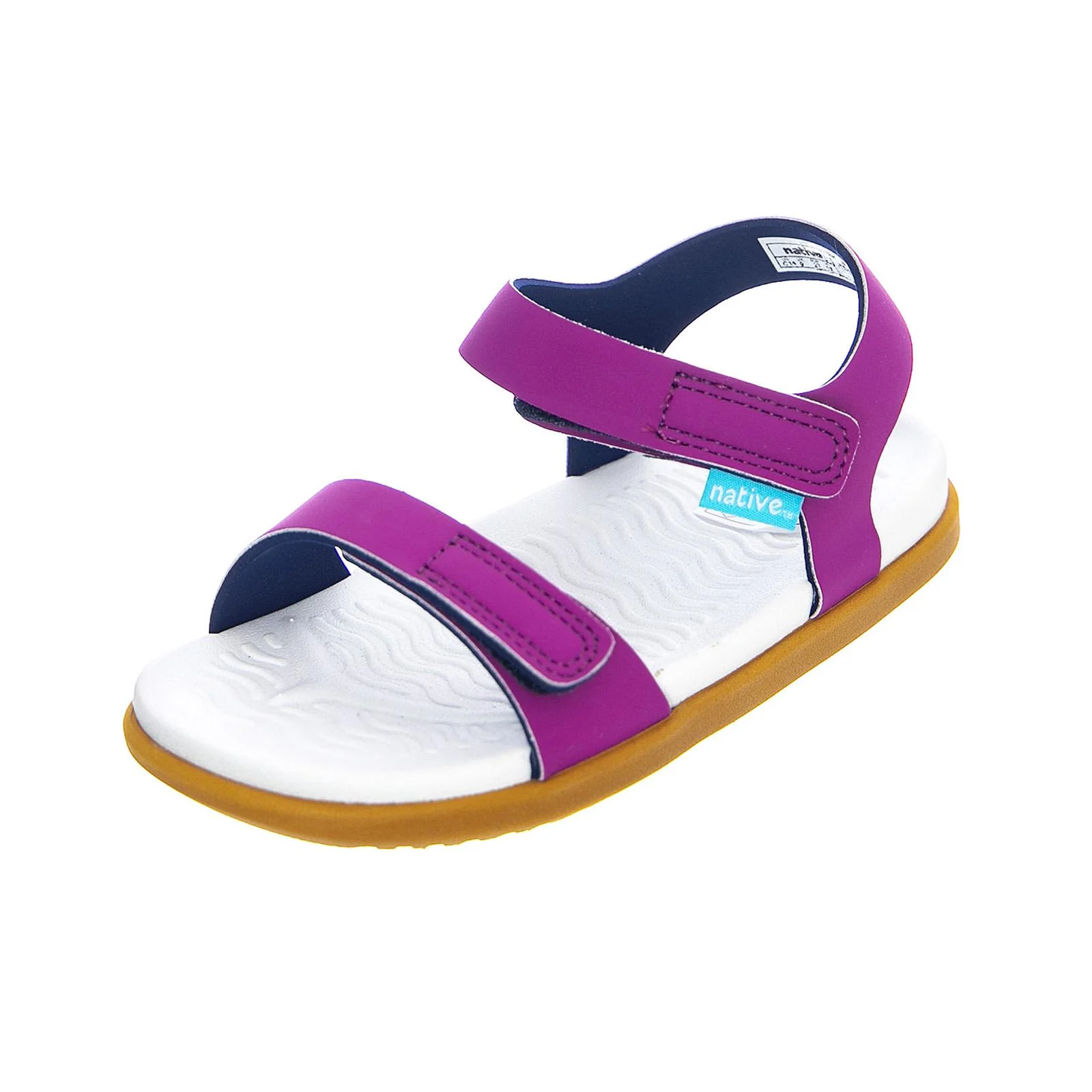 Child Charley Sandals - Blue / White / Multi - Sandali Bambio Blu / Multicolore  Bambino NATIVE