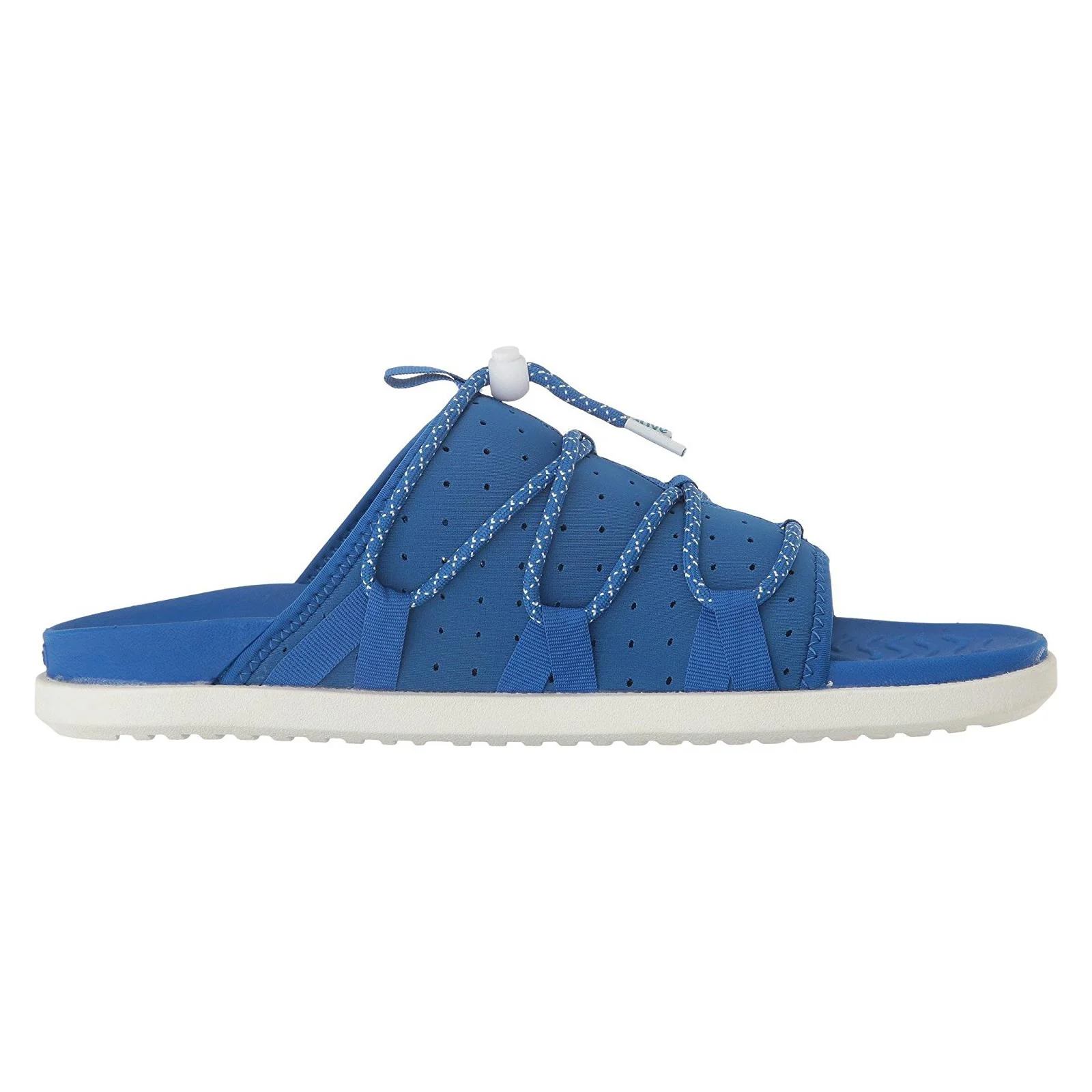 PALMER - VICTORIA BLUE / SHELL WHITE - Sandali Uomo / Donna Blu / Bianco Uomo NATIVE - Image 3