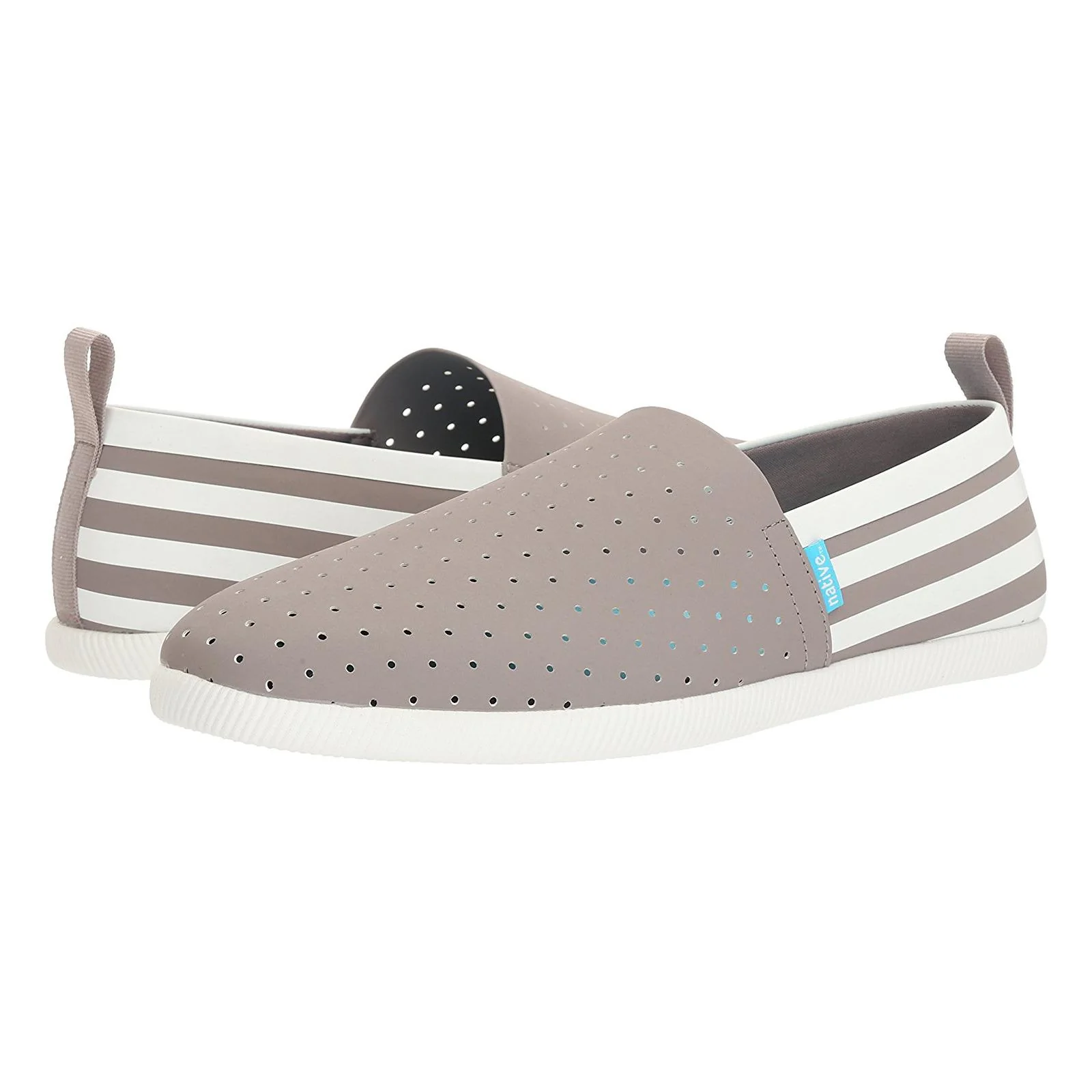 Venice Print Shoes - Shell White / Grey - Scarpe Basse Donna Bianche / Grige Uomo NATIVE - Image 7
