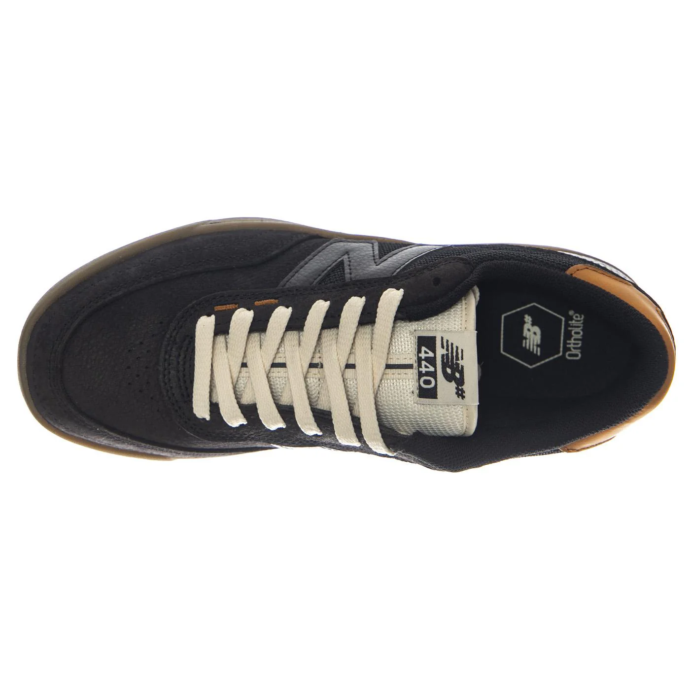 Numeric NM440JS2 Black Suede/Mesh - Scarpe Stringate Uomo Nere Uomo NEW BALANCE - Image 6