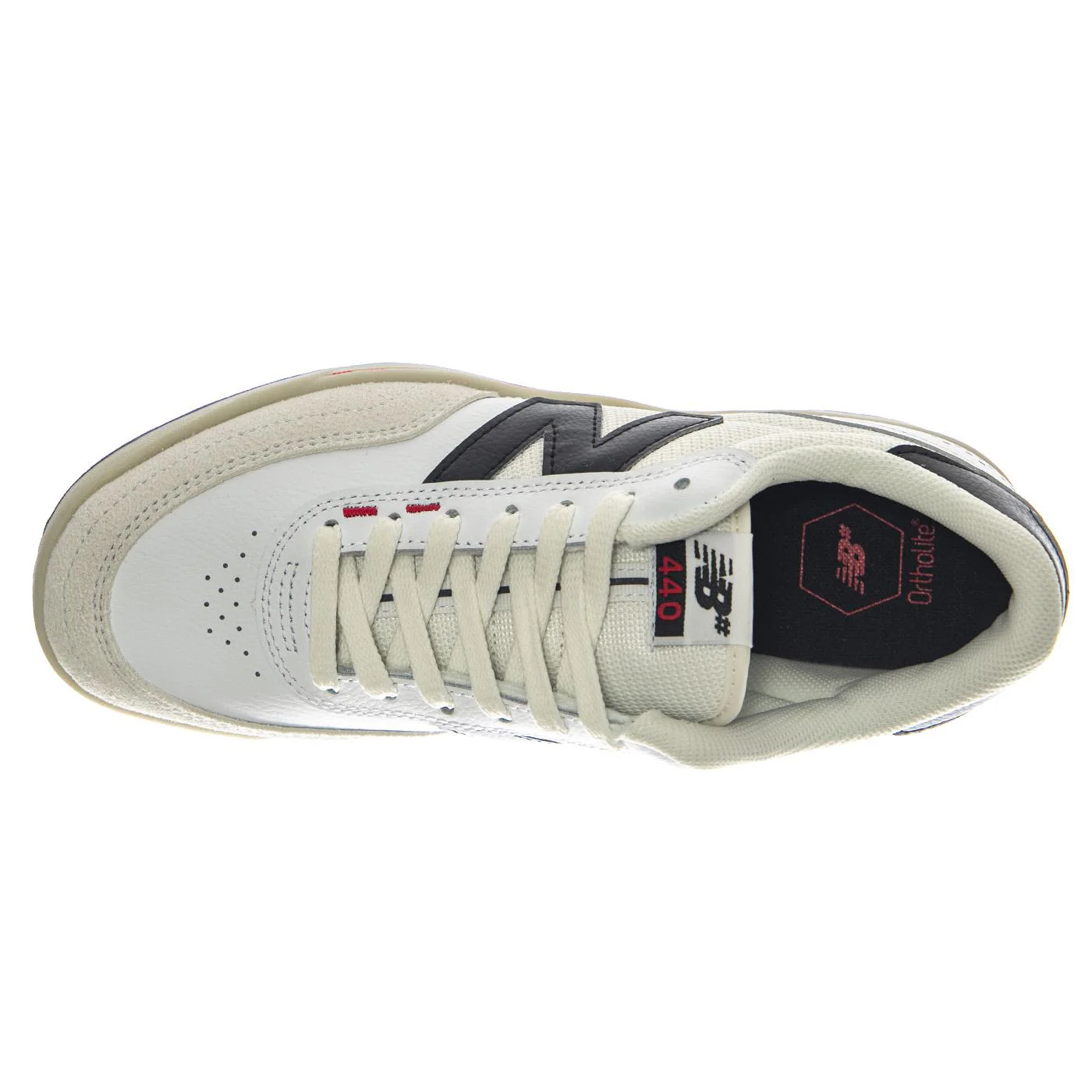 Numeric NM440NO2 White Suede/Mesh - Scarpe Stringate Uomo Bianche  Uomo NEW BALANCE - Image 6