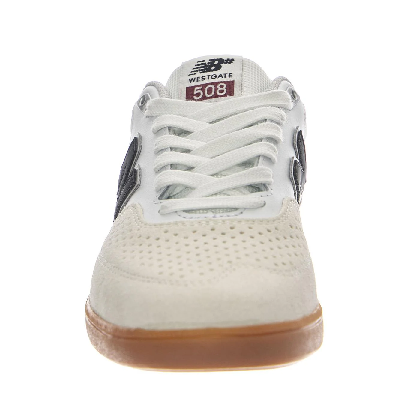 Numeric NM508WID White Suede/Mesh - Scarpe Stringate Uomo Beige Uomo NEW BALANCE - Image 3