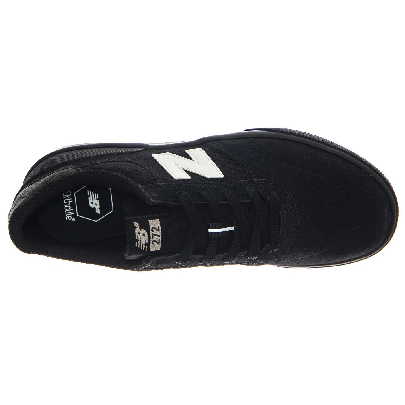 Numeric Skateboarding Black Leather/Textile - Scarpe Uomo Nere Uomo NEW BALANCE - Image 6