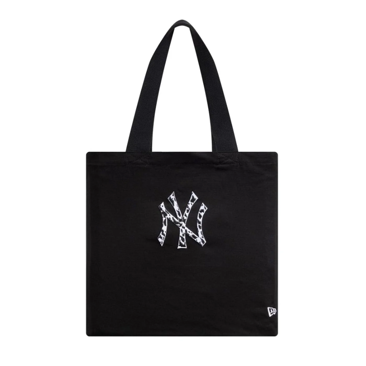 Animal Infill Canvas Tote New York Yankees - Borsa Tote Nera  Unisex NEW ERA - Image 2